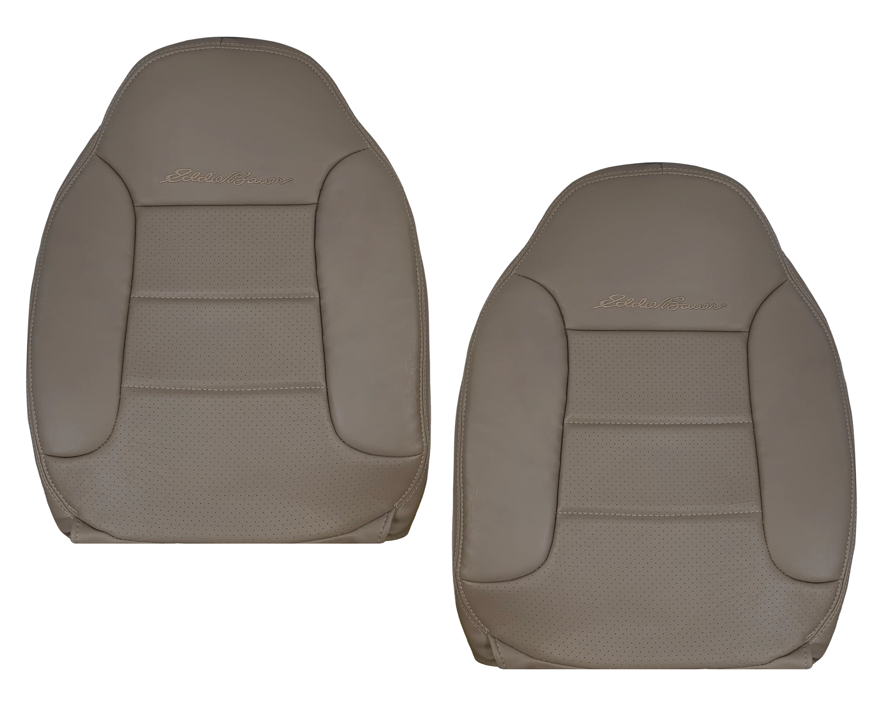 1992 - 1996 Ford Bronco Eddie Bauer Synthetic Leather Seat Cover In Mocha Tan - Image 26