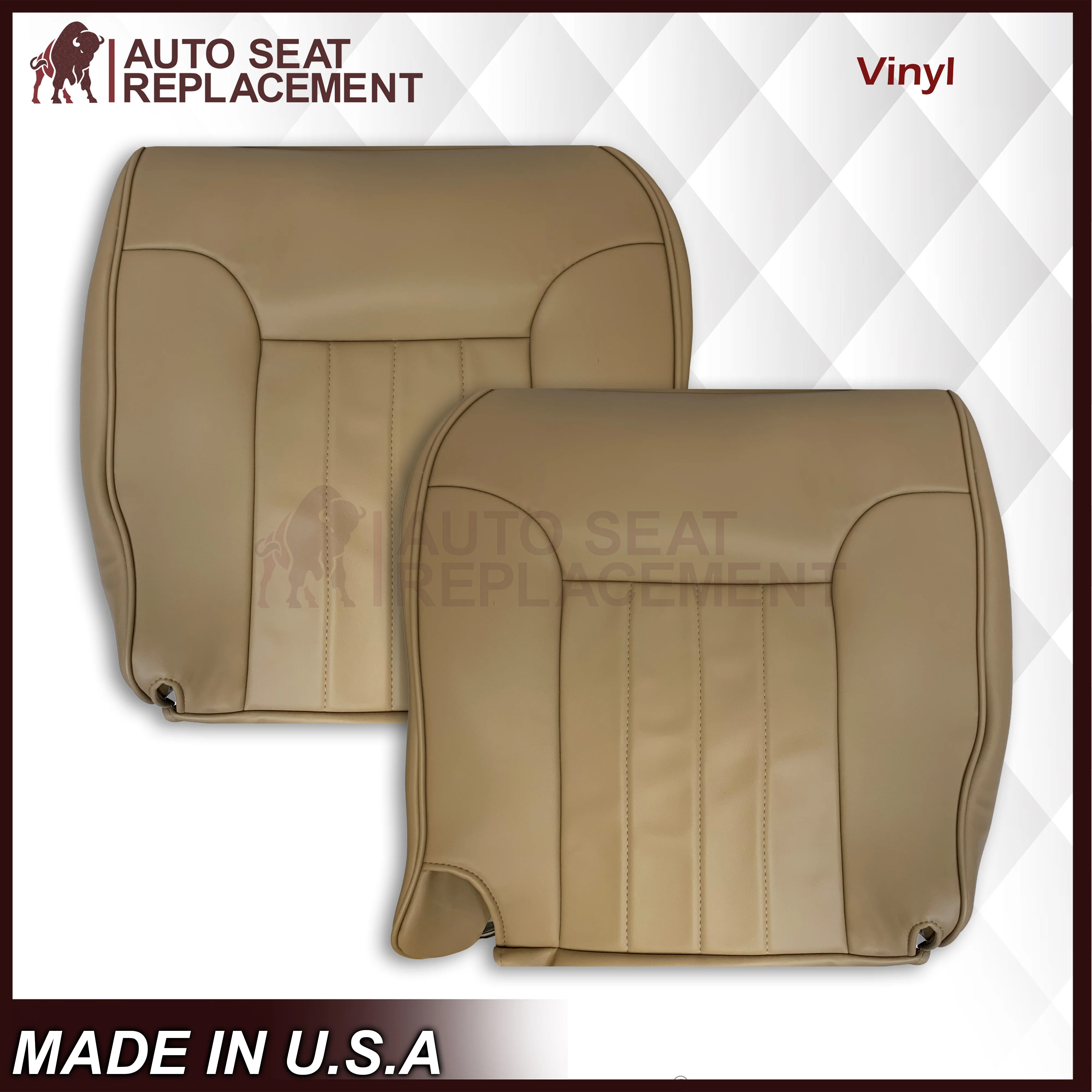 1994 - 1997 Dodge Ram Laramie 1500 SLT Truck Seat Covers in Tan: Choose From Variation - Image 9