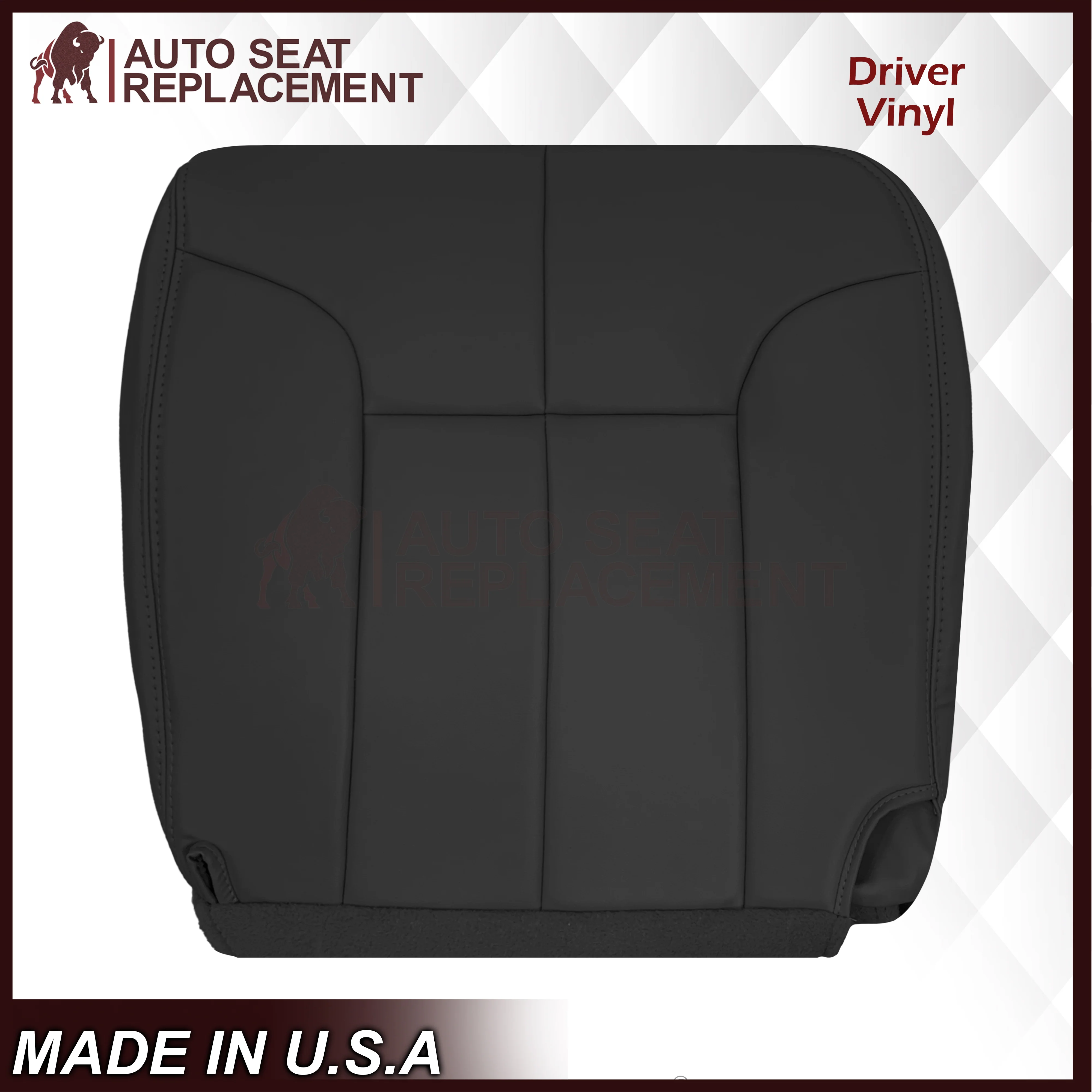 1994 - 1997 Dodge Ram Laramie SLT 1500 2500 3500 Seat Covers in Black: Choose From Variation - Image 3