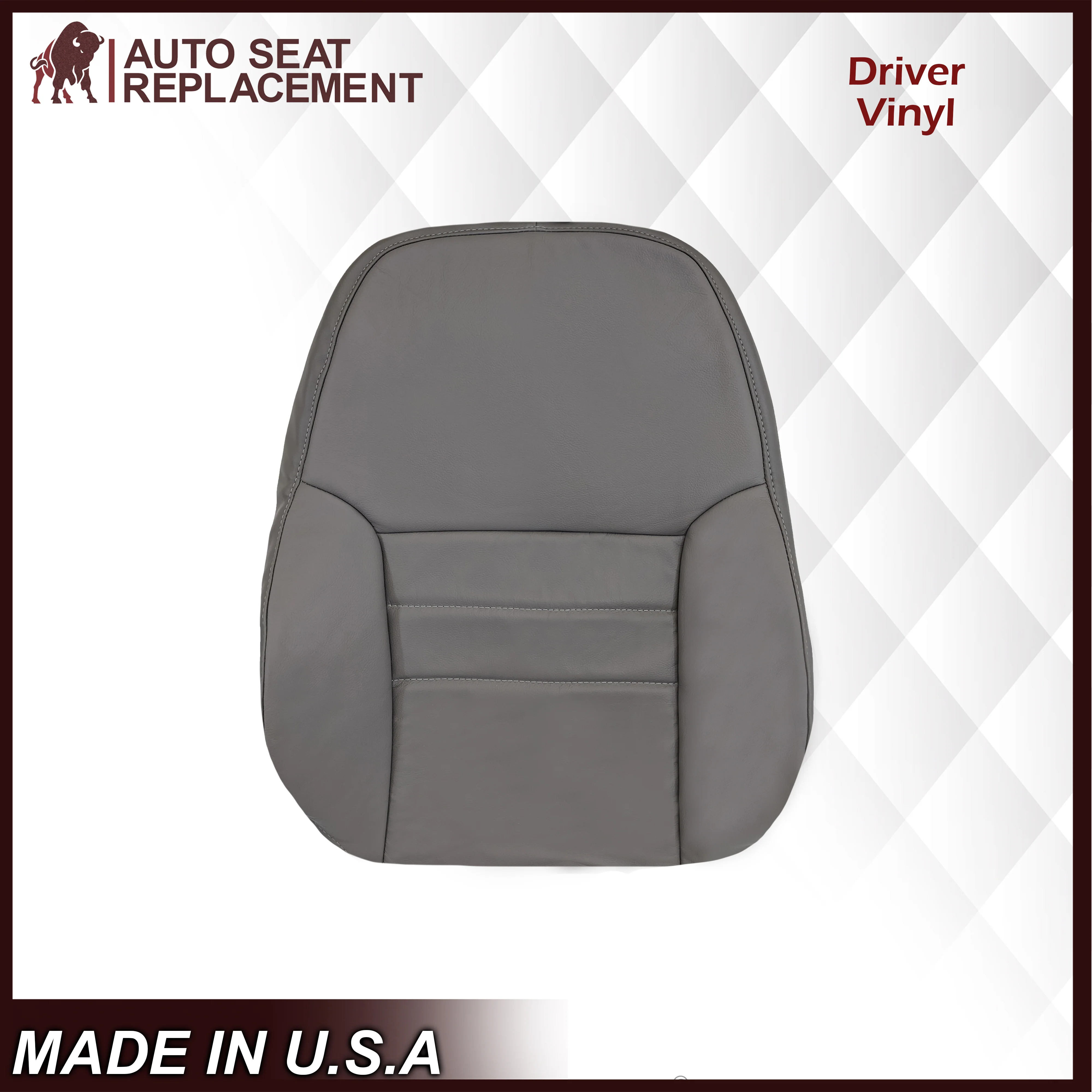 1994-1998 Ford Mustang Replacement Seat Cover in Gray: Choose From Variation - Image 12