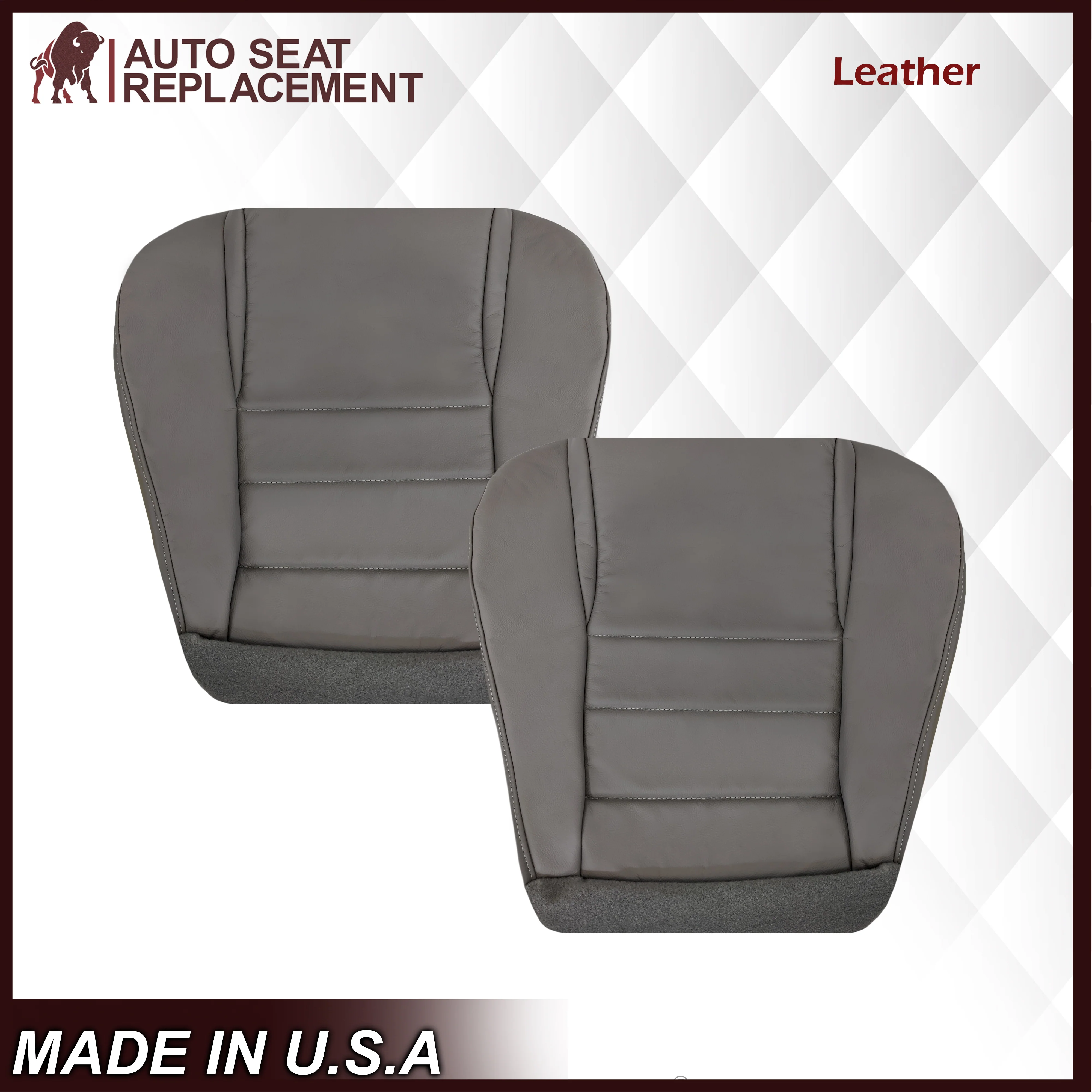 1994-1998 Ford Mustang Replacement Seat Cover in Gray: Choose From Variation - Image 8