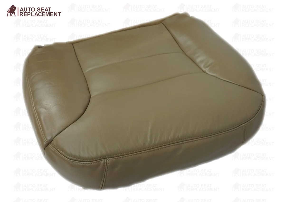 1995 1996 Chevrolet Tahoe Suburban Driver or Passenger Bottom Seat Cover Neutral Tan - Image 8