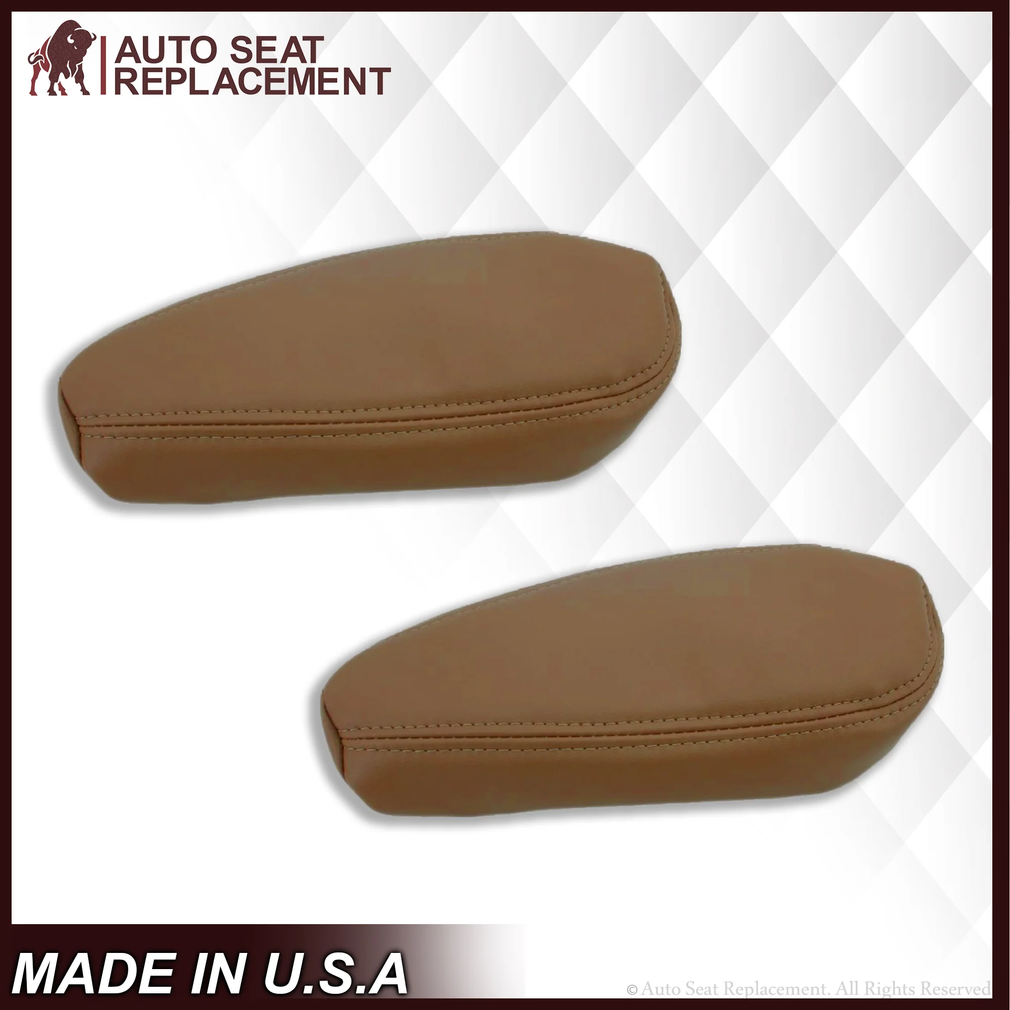 1995-1999 Chevy Tahoe Suburban Silverado Seat Cover in Dark Oak Tan (642): Choose your options - Image 12