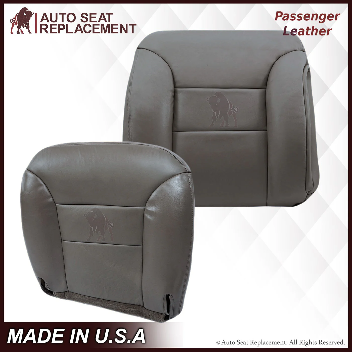 1995-1999 Chevy Tahoe Suburban Silverado Seat Cover in Gray: Choose your options - Image 15