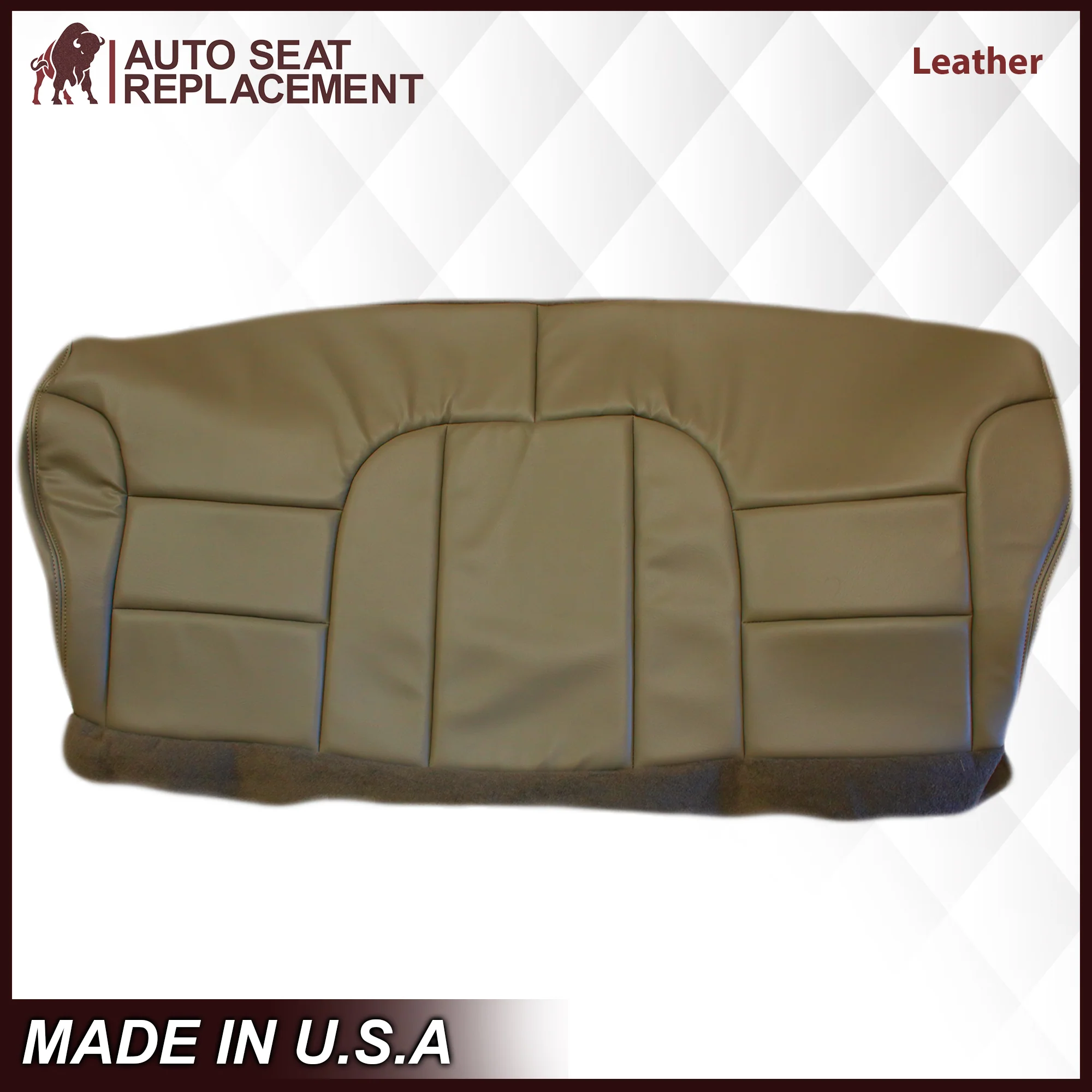 1995-1999 GMC Sierra SLT SLE 2nd Row Bench Seat Cover in Tan: Choose your options - Image 6