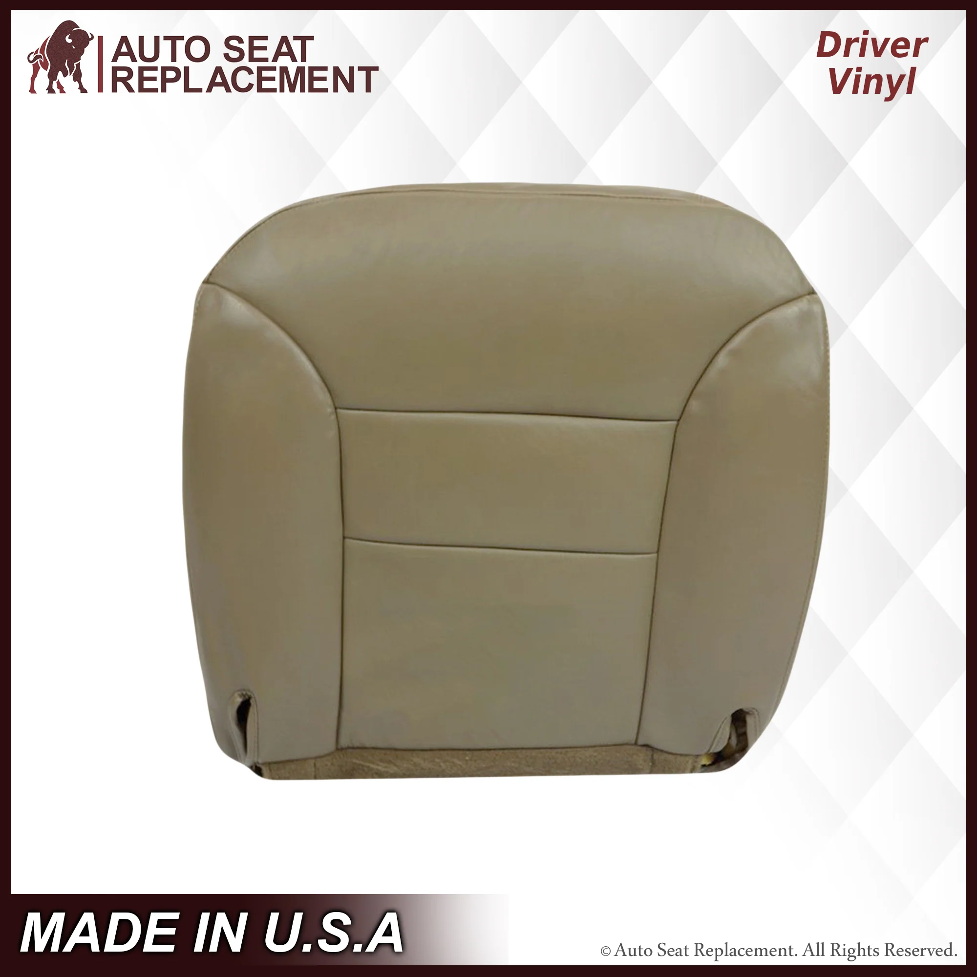 1995-1999 GMC Yukon Suburban SLT SLE Seat Cover in Tan: Choose your options - Image 9