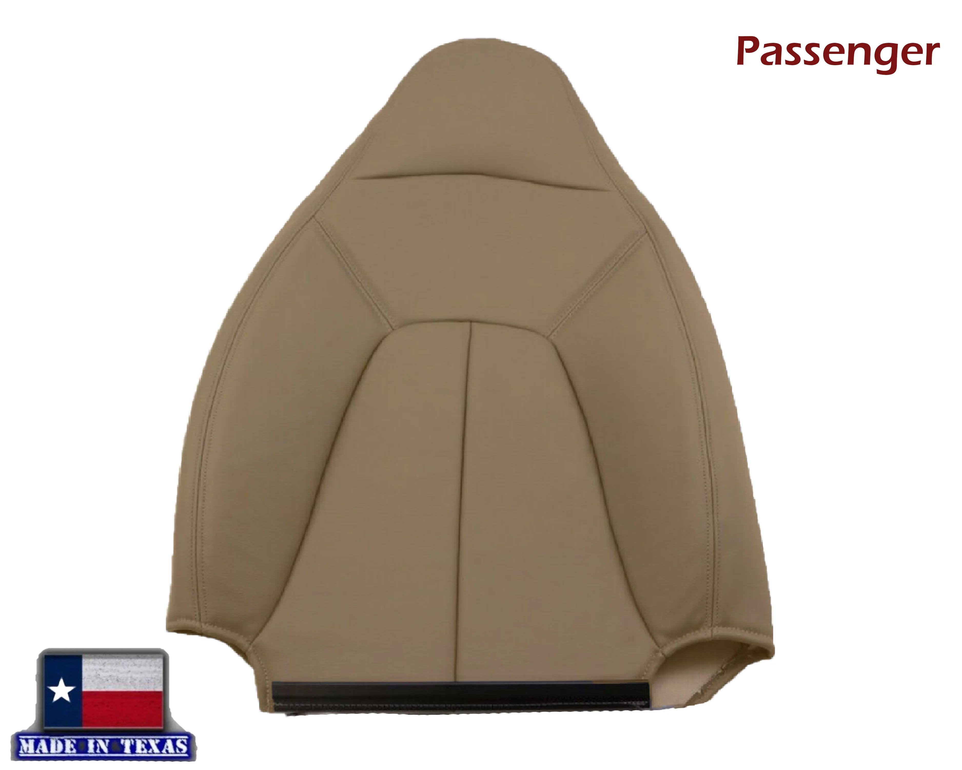 1997 1998 1999 2001 2002 Ford Expedition XLT Eddie Bauer LEATHER Seat Cover Tan - Image 10