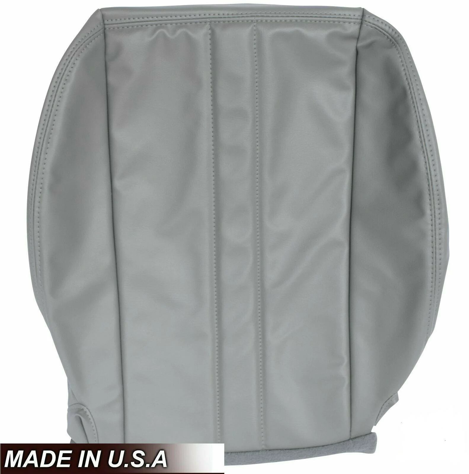 1997 1999 2002 GMC Savana Cargo Van  Bottom Vinyl Seat Cover Gray - Image 9