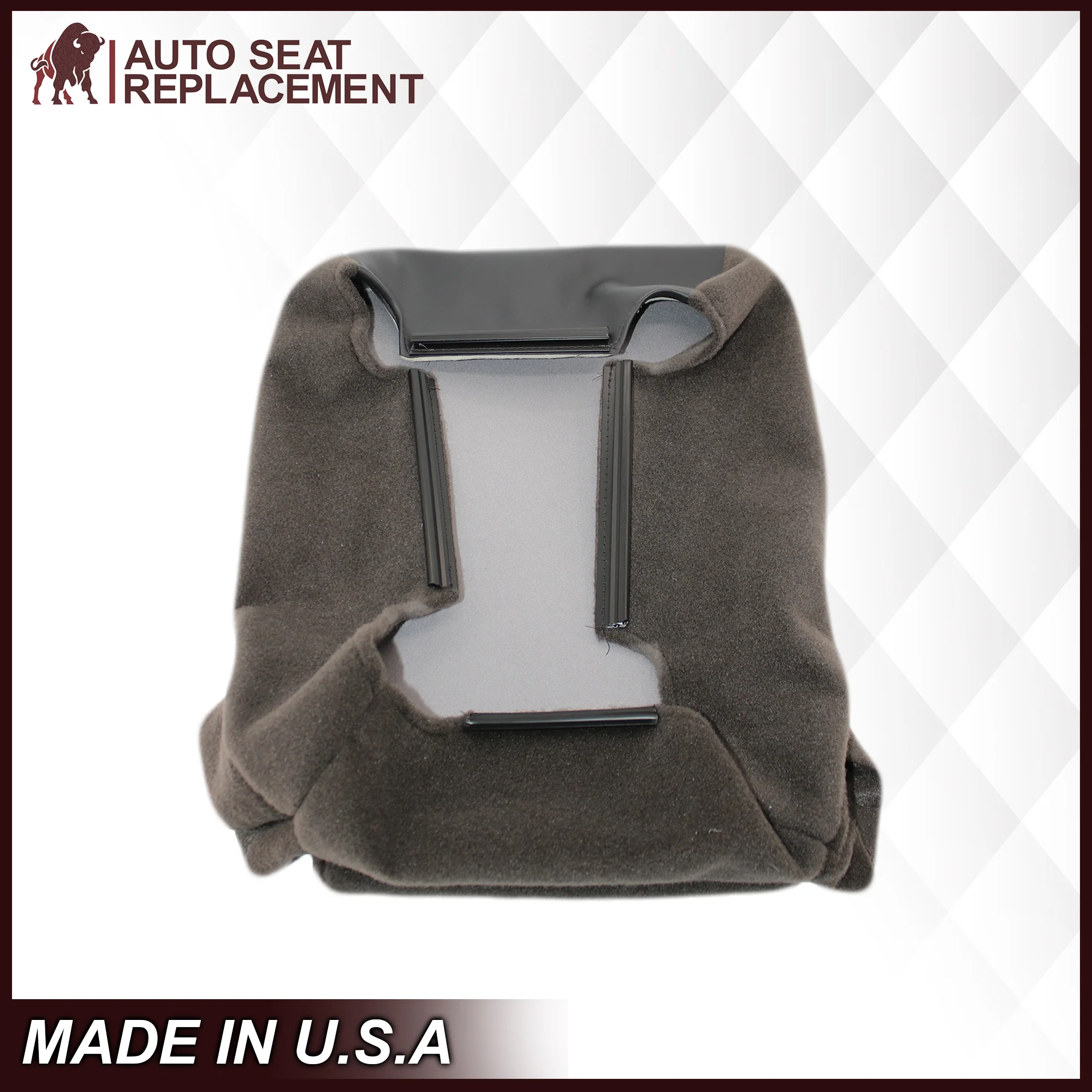 1998-2001 Dodge Ram 1500 SLT Laramie Baby Seat Cover in Agate Dark Gray Cloth: Choose From Variation - Image 6