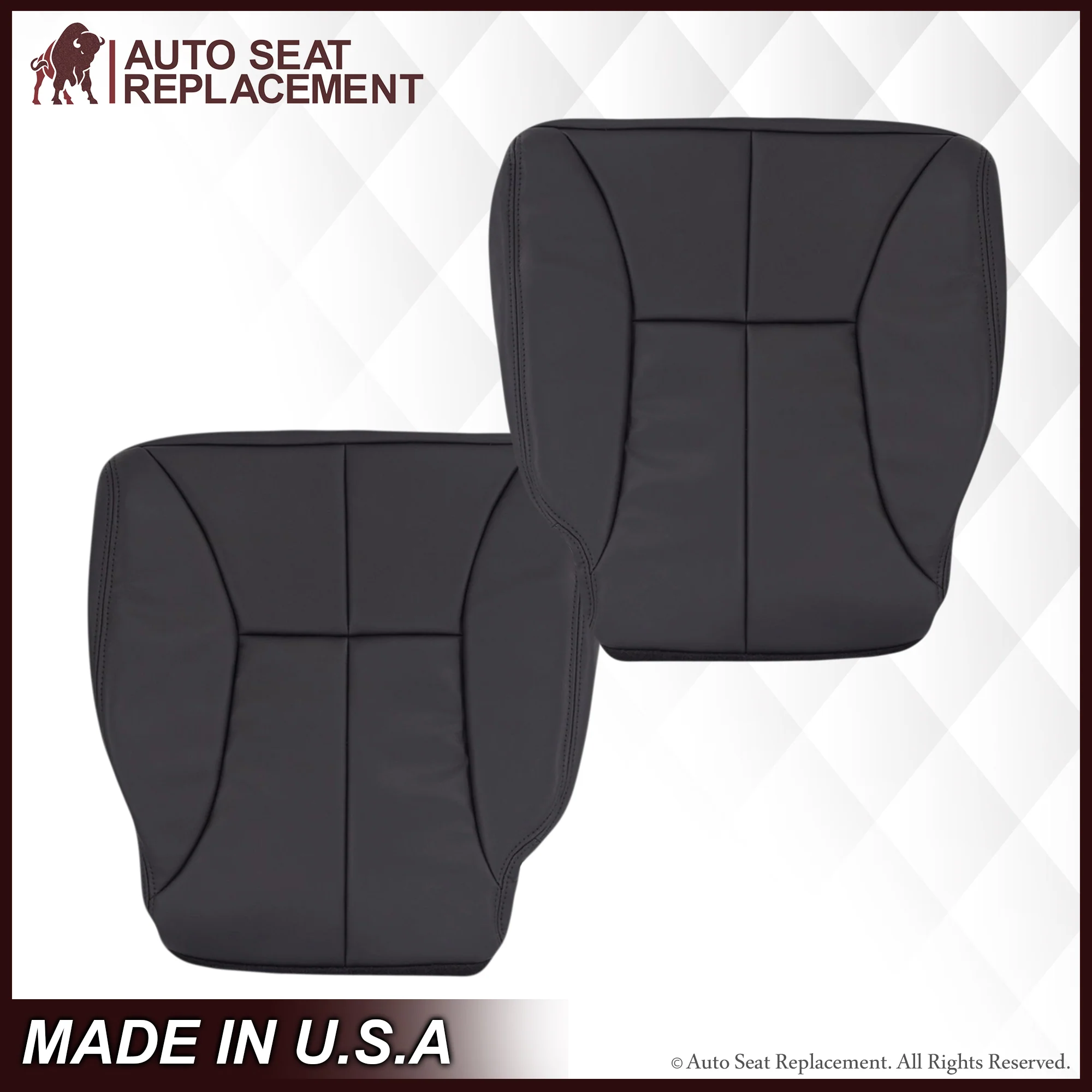 1998-2002 Dodge Ram 1500 2500 3500 (Backrest Without Logo): Choose From Variation - Image 4