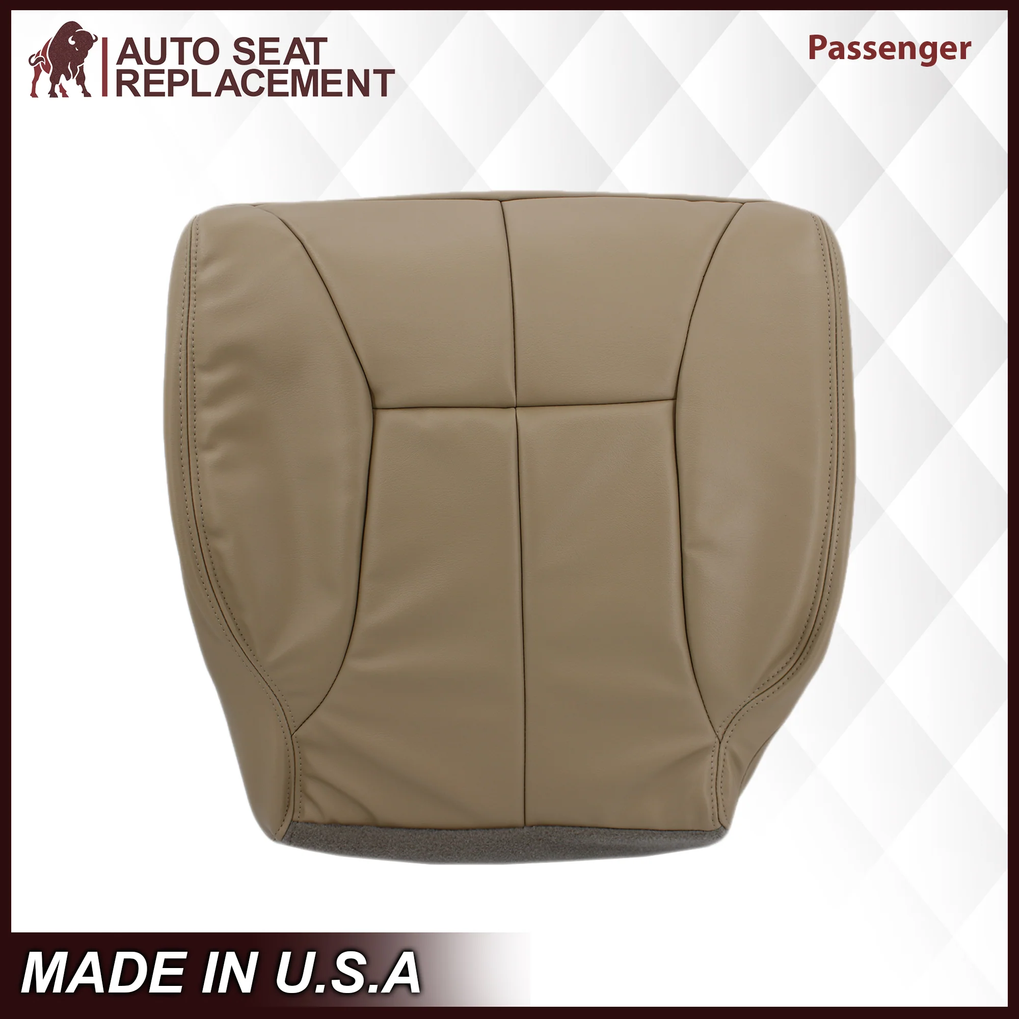 1998-2002 Dodge Ram 1500 2500 3500 (Backrest Without Logo) in Tan: Choose From Variation - Image 5