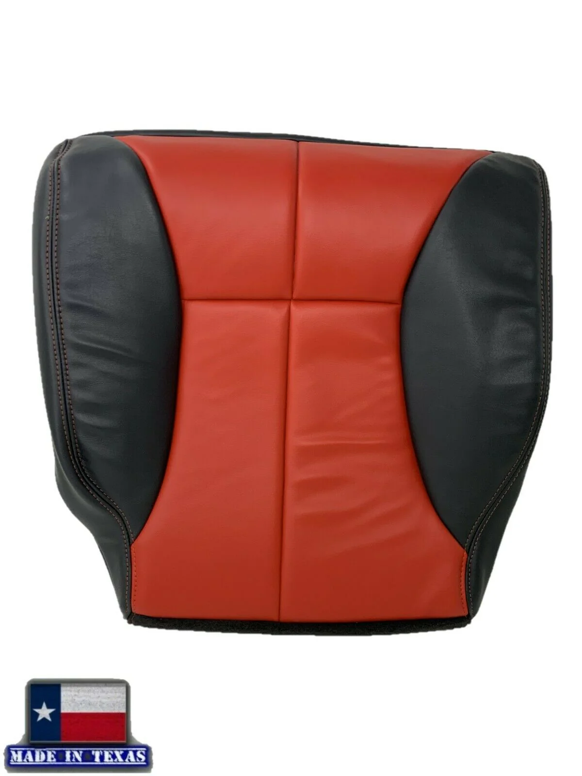 1998-2002 Dodge Ram 1500 2500 3500 in CUSTOM Agate Dark Gray & Red (Red Stitching): Choose From Variation - Image 6