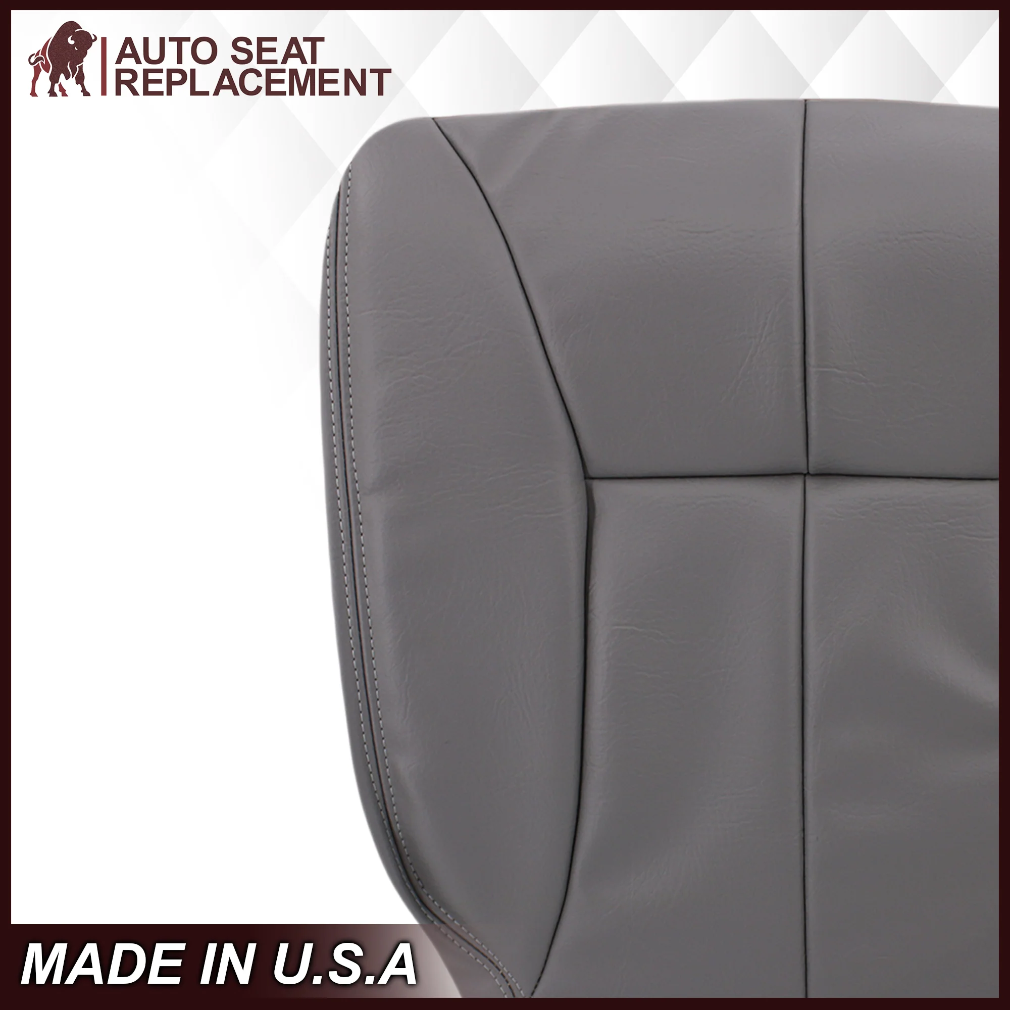 1998-2002 Dodge Ram 1500 2500 3500 Seat Cover in Mist Gray: Choose From Variation - Image 10