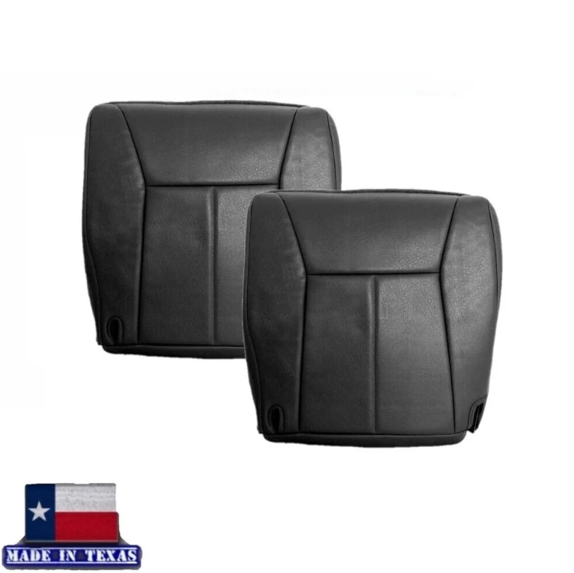 1998-2002 Dodge Ram 1500 Base Work Truck SINGLE CAB Seat Cover in Agate Very Dark Gray Vinyl - Image 16