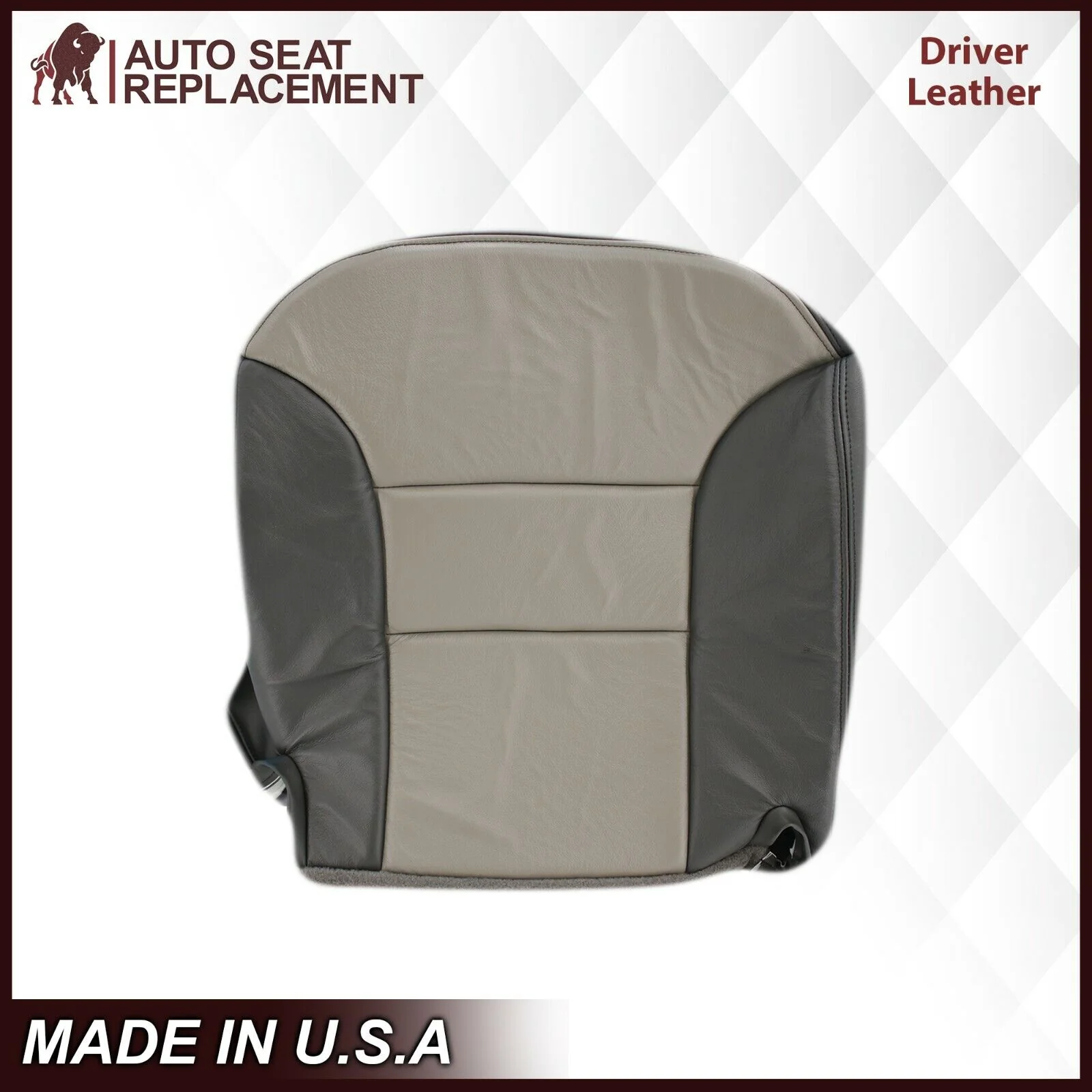 1999-2000 Chevy Tahoe Z71 Limited Sport Seat Cover in 2 Tone Gray: Choose your options - Image 5