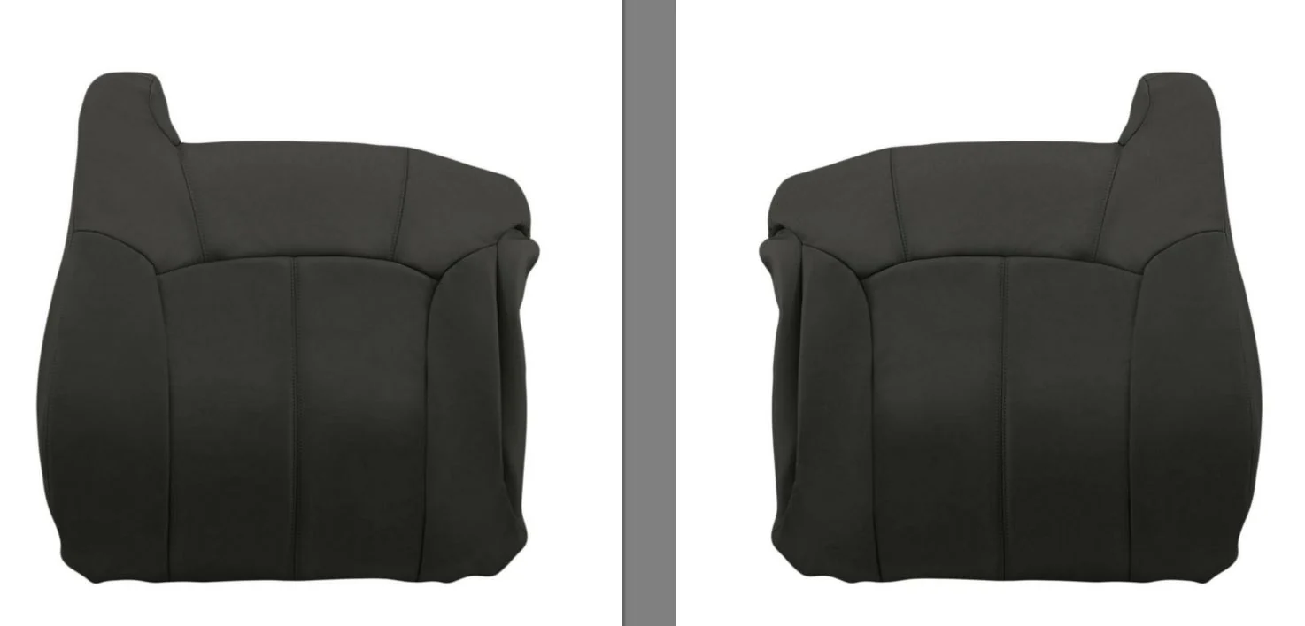 1999-2002 Chevy Silverado Seat Cover in Dark Graphite "Dark Gray": Choose From Variations - Image 19