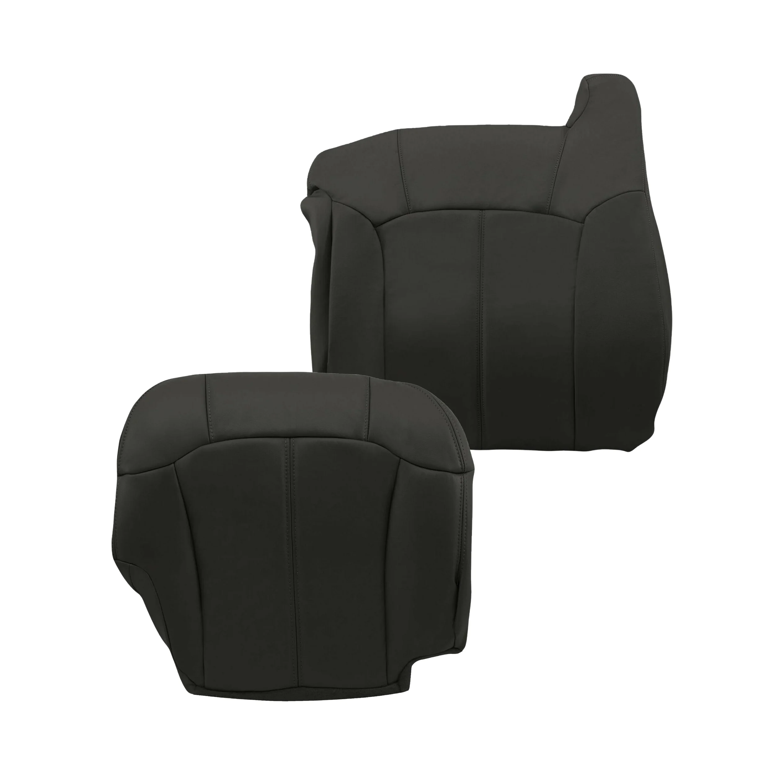 1999-2002 Chevy Silverado Seat Cover in Dark Graphite "Dark Gray": Choose From Variations - Image 25