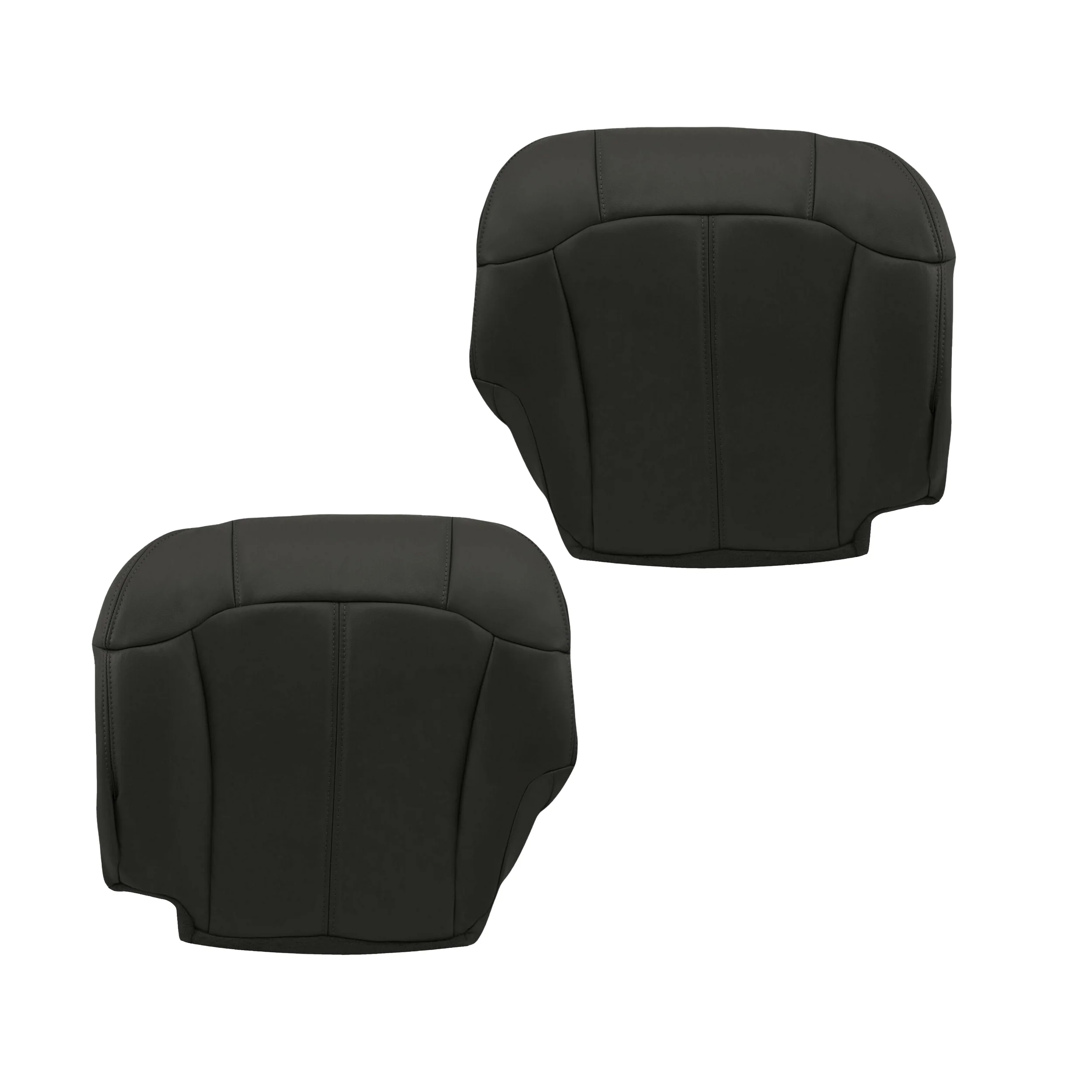 1999-2002 Chevy Silverado Seat Cover in Dark Graphite "Dark Gray": Choose From Variations - Image 31