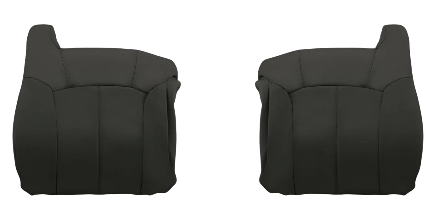 1999-2002 Chevy Silverado Seat Cover in Dark Graphite "Dark Gray": Choose From Variations - Image 33