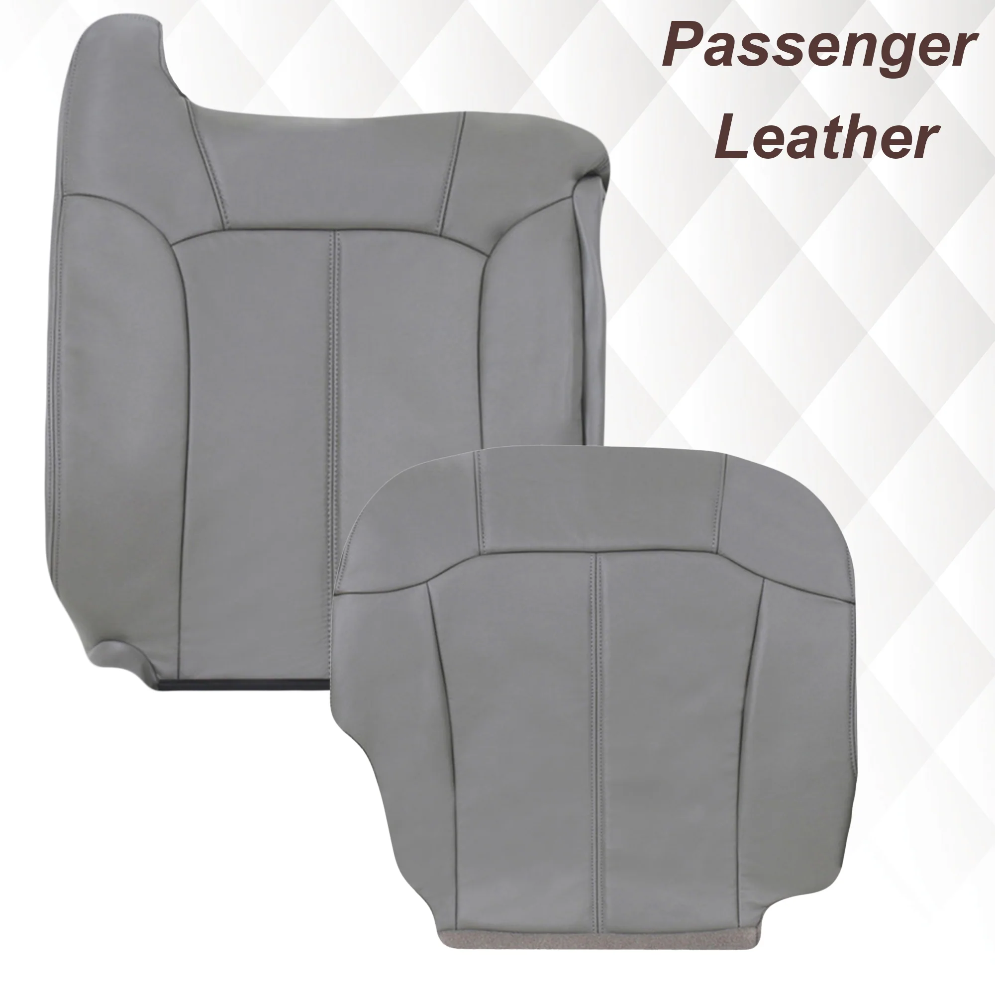 1999-2002 Chevy Silverado Seat Cover in Light Gray: Choose From Variations - Image 12
