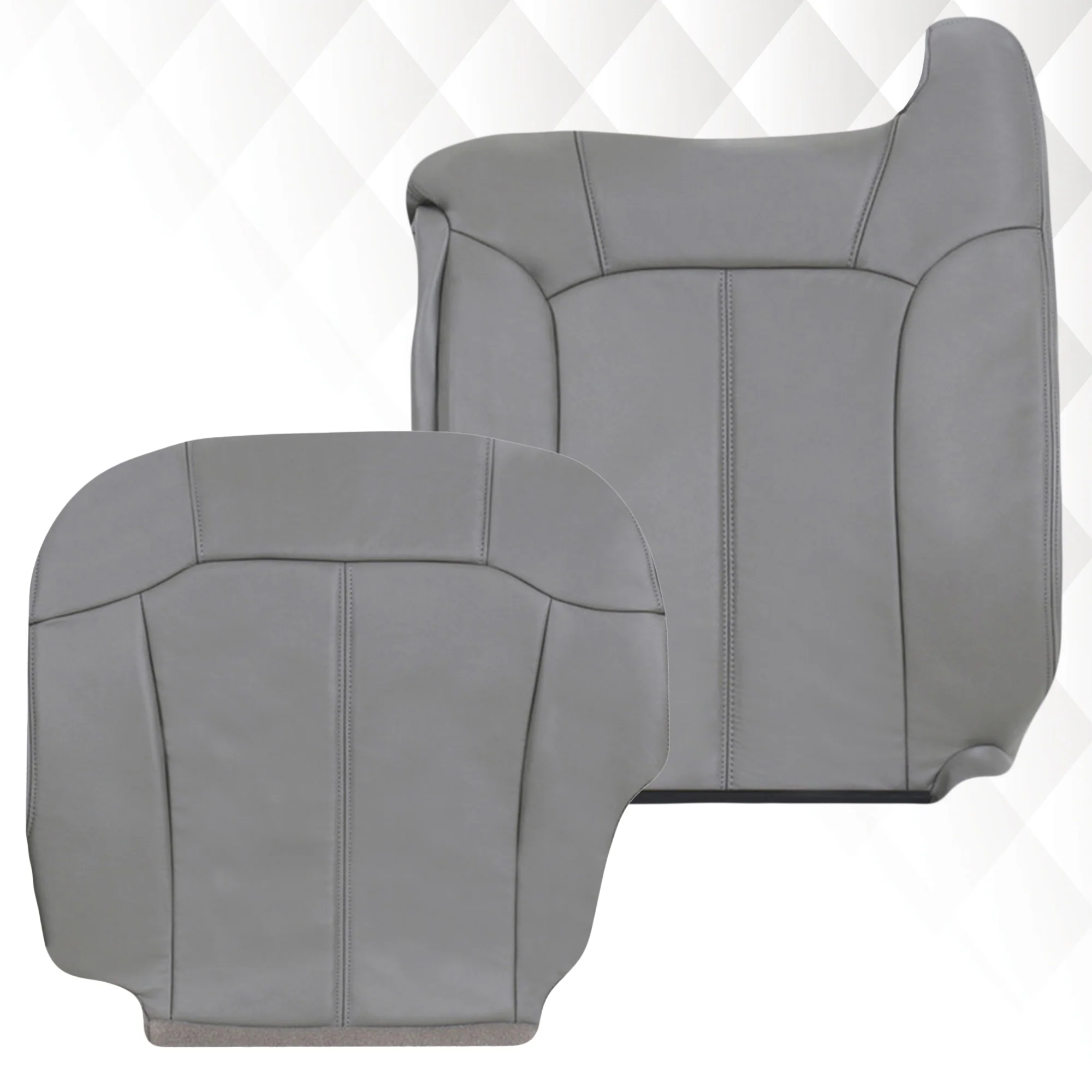 1999-2002 Chevy Silverado Seat Cover in Light Gray: Choose From Variations - Image 8