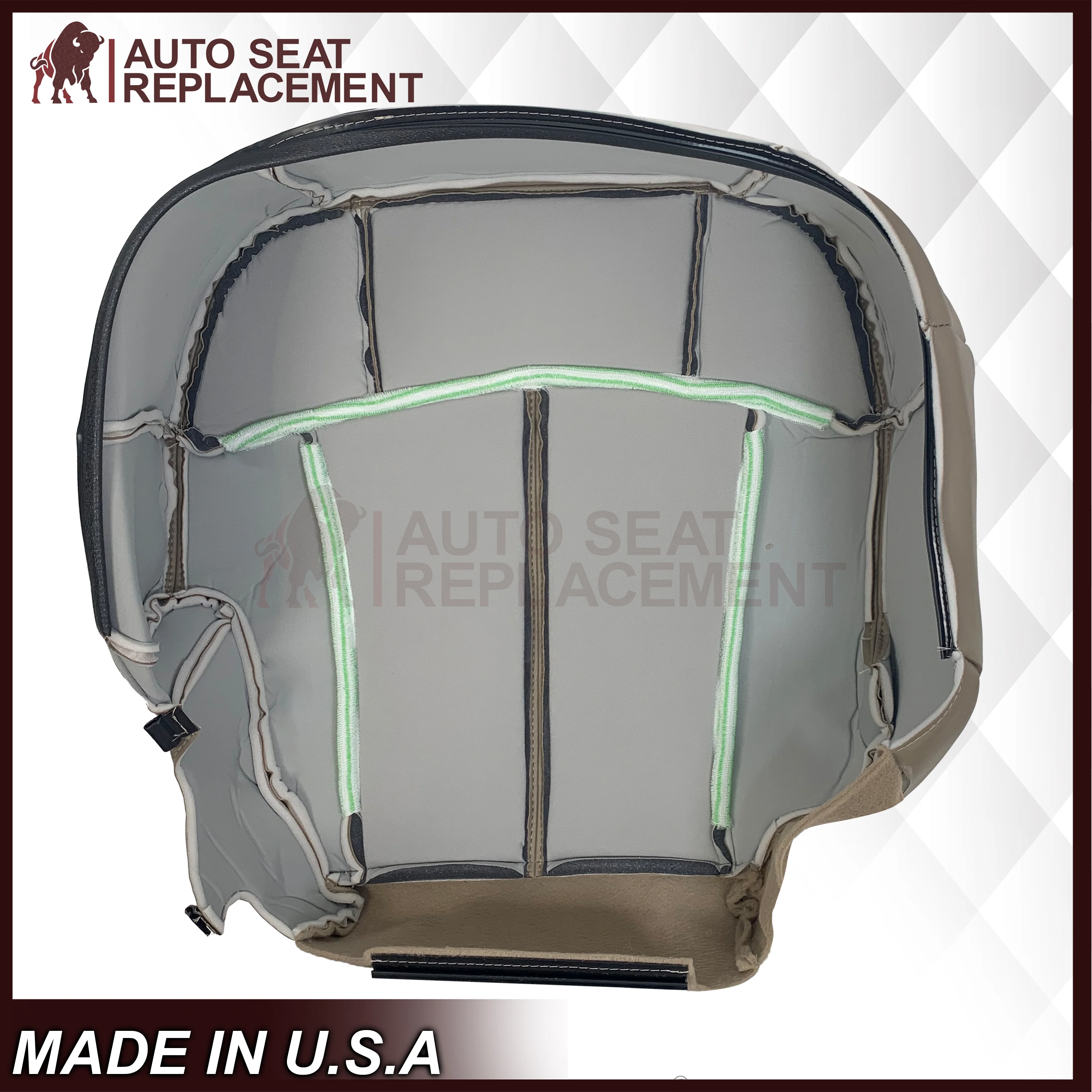 1999-2002 Chevy Silverado Seat Cover in Medium Neutral Tan: Choose From Variations - Image 13