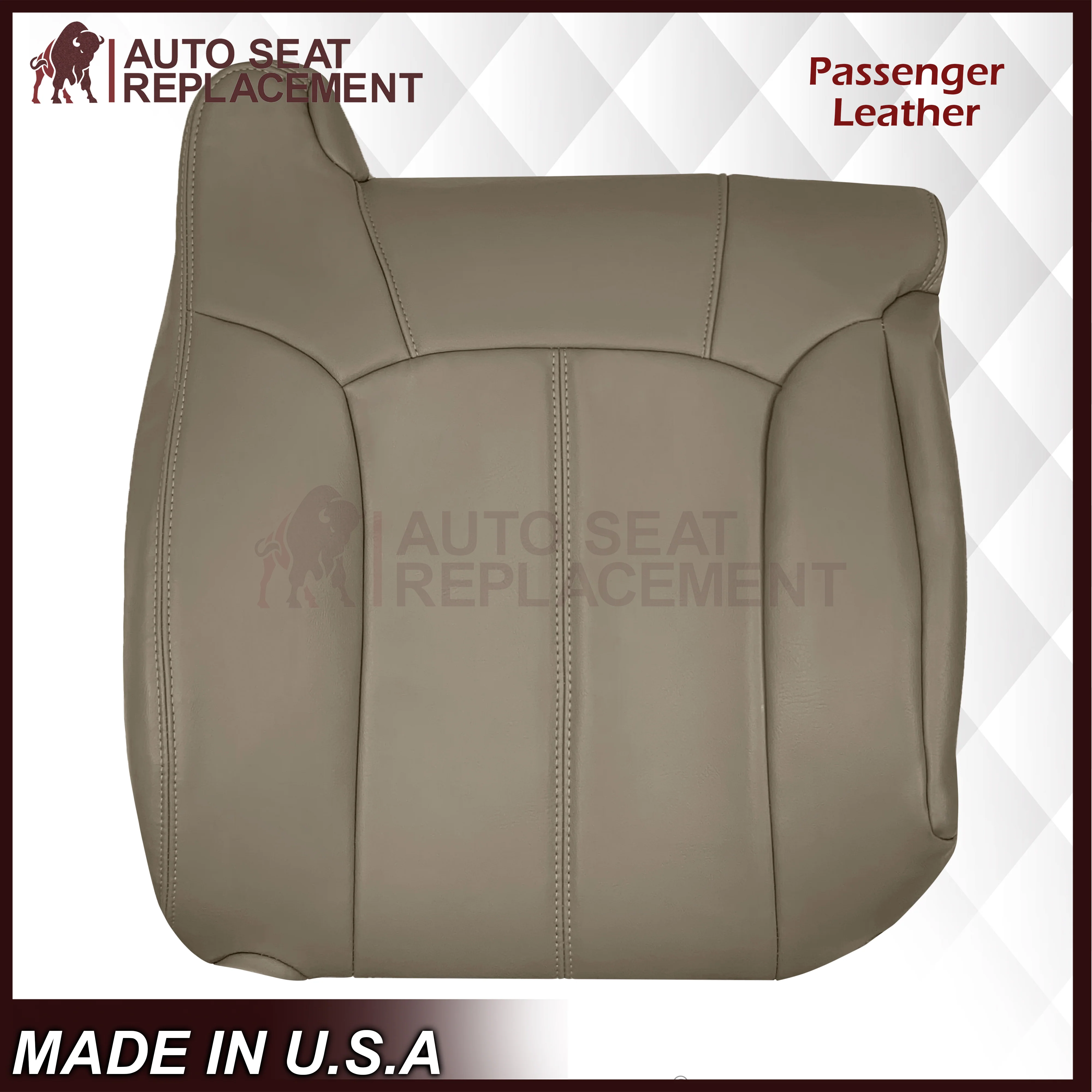 1999-2002 Chevy Silverado Seat Cover in Medium Neutral Tan: Choose From Variations - Image 17