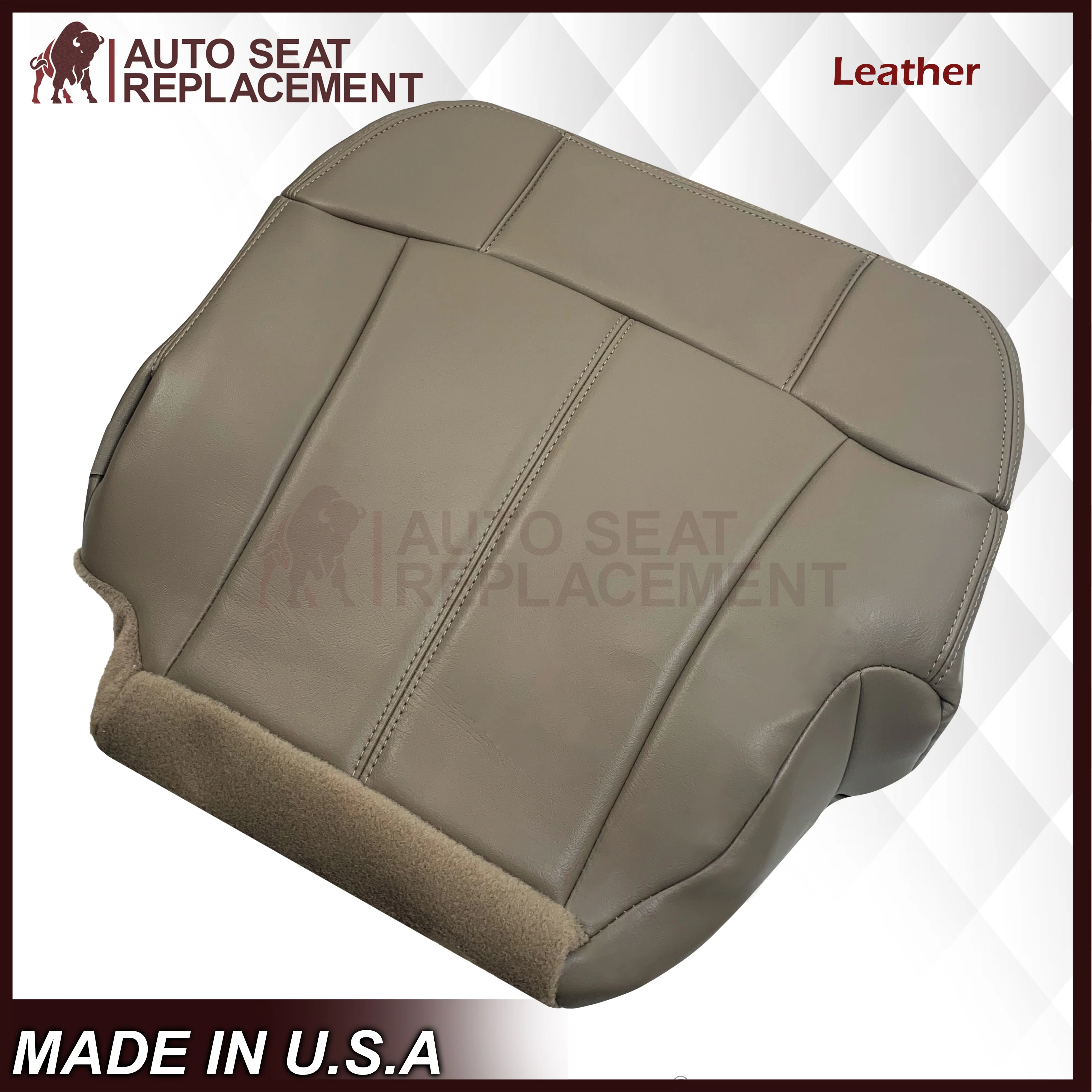 1999-2002 Chevy Silverado Seat Cover in Medium Neutral Tan: Choose From Variations - Image 27