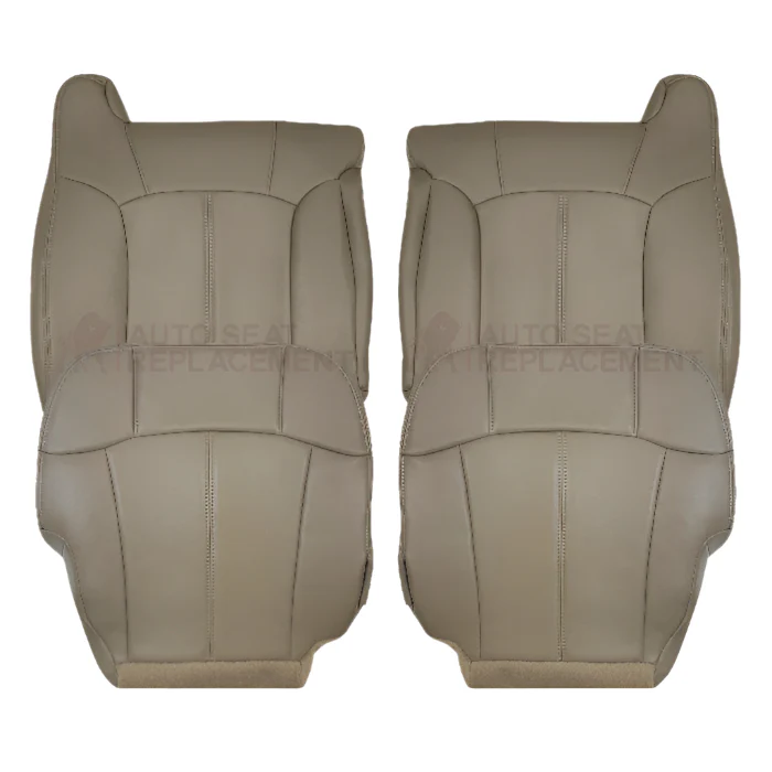 1999-2002 Chevy Silverado Seat Cover in Medium Neutral Tan: Choose From Variations - Image 5