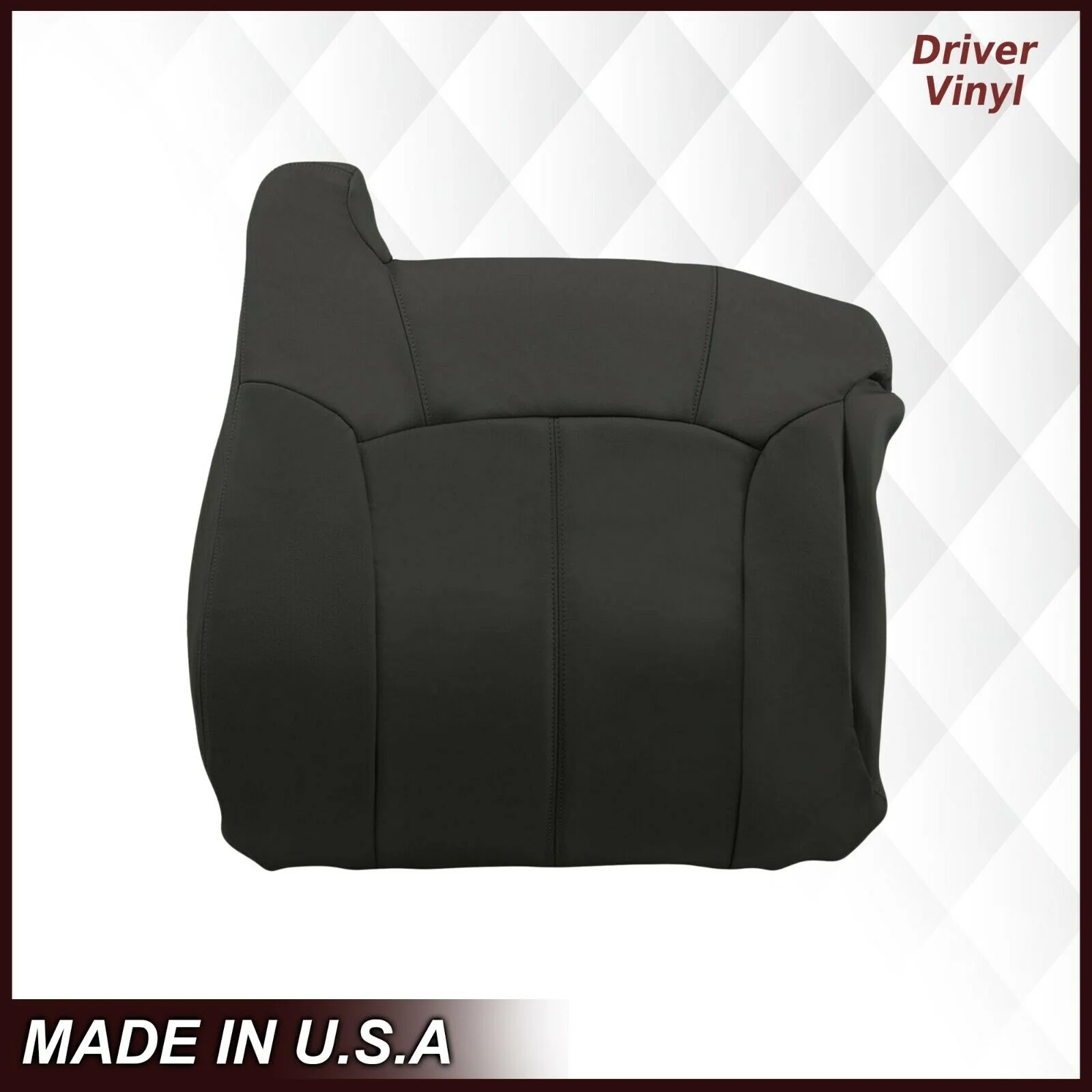 1999-2002 GMC Sierra Seat Cover in Dark Gray: Choose From Variations - Image 17