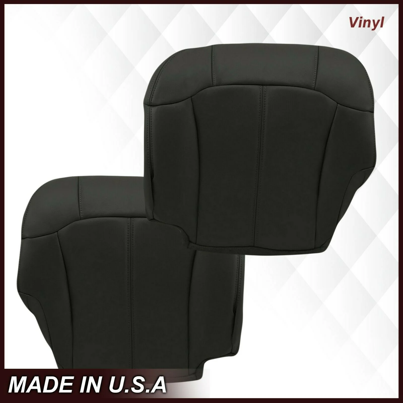 1999-2002 GMC Sierra Seat Cover in Dark Gray: Choose From Variations - Image 20