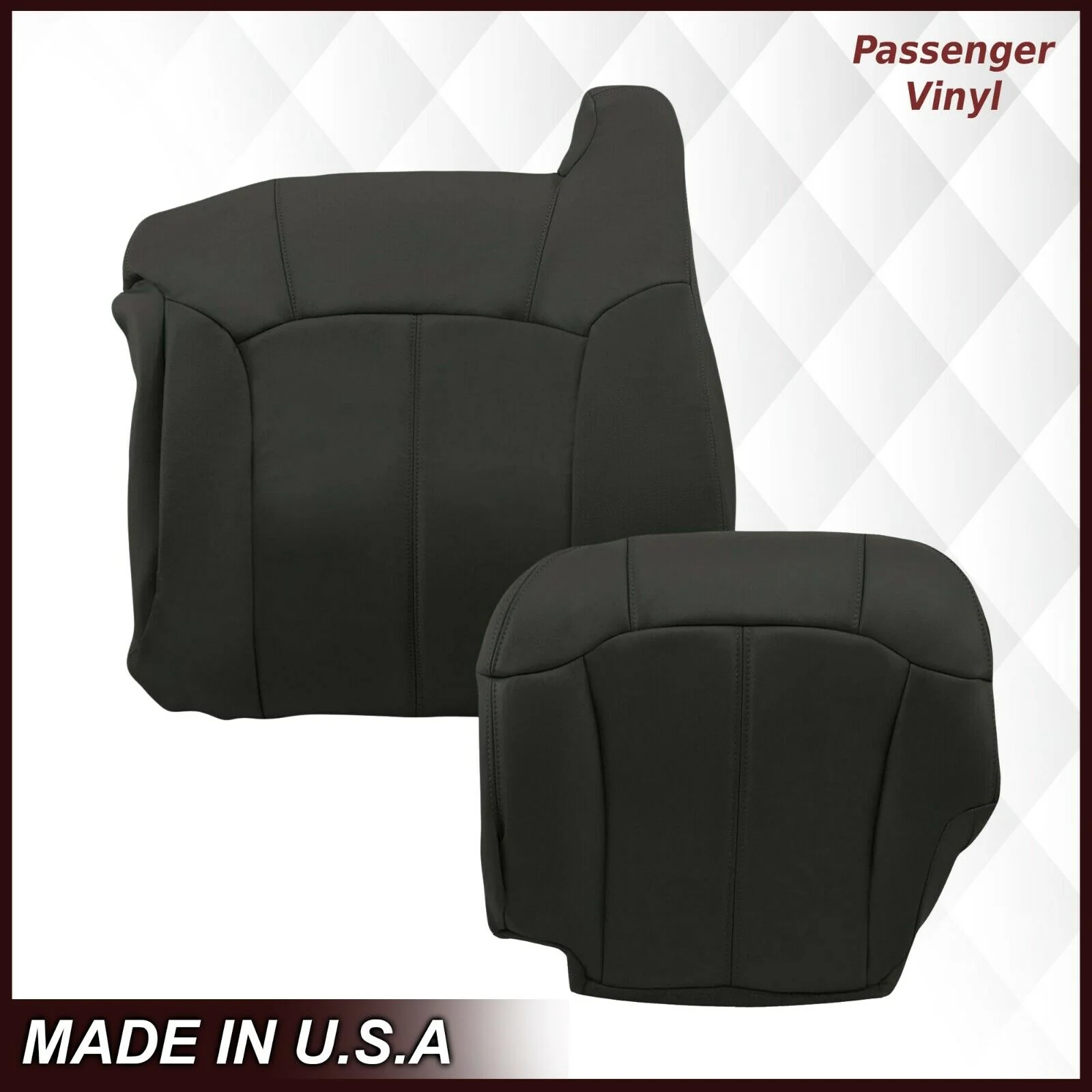 1999-2002 GMC Sierra Seat Cover in Dark Gray: Choose From Variations - Image 24