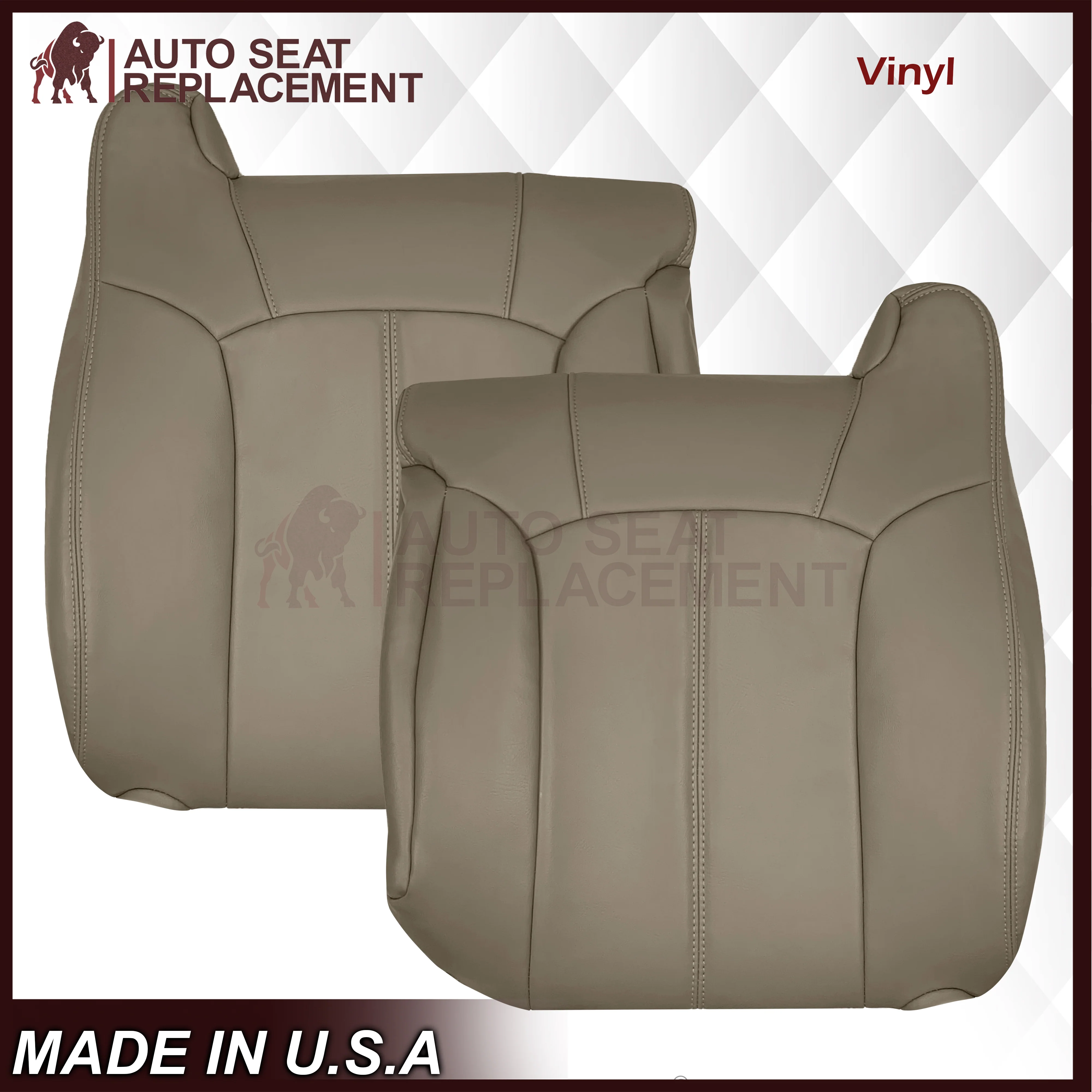 1999-2002 GMC Sierra Seat Cover in Tan: Choose From Variations - Image 17