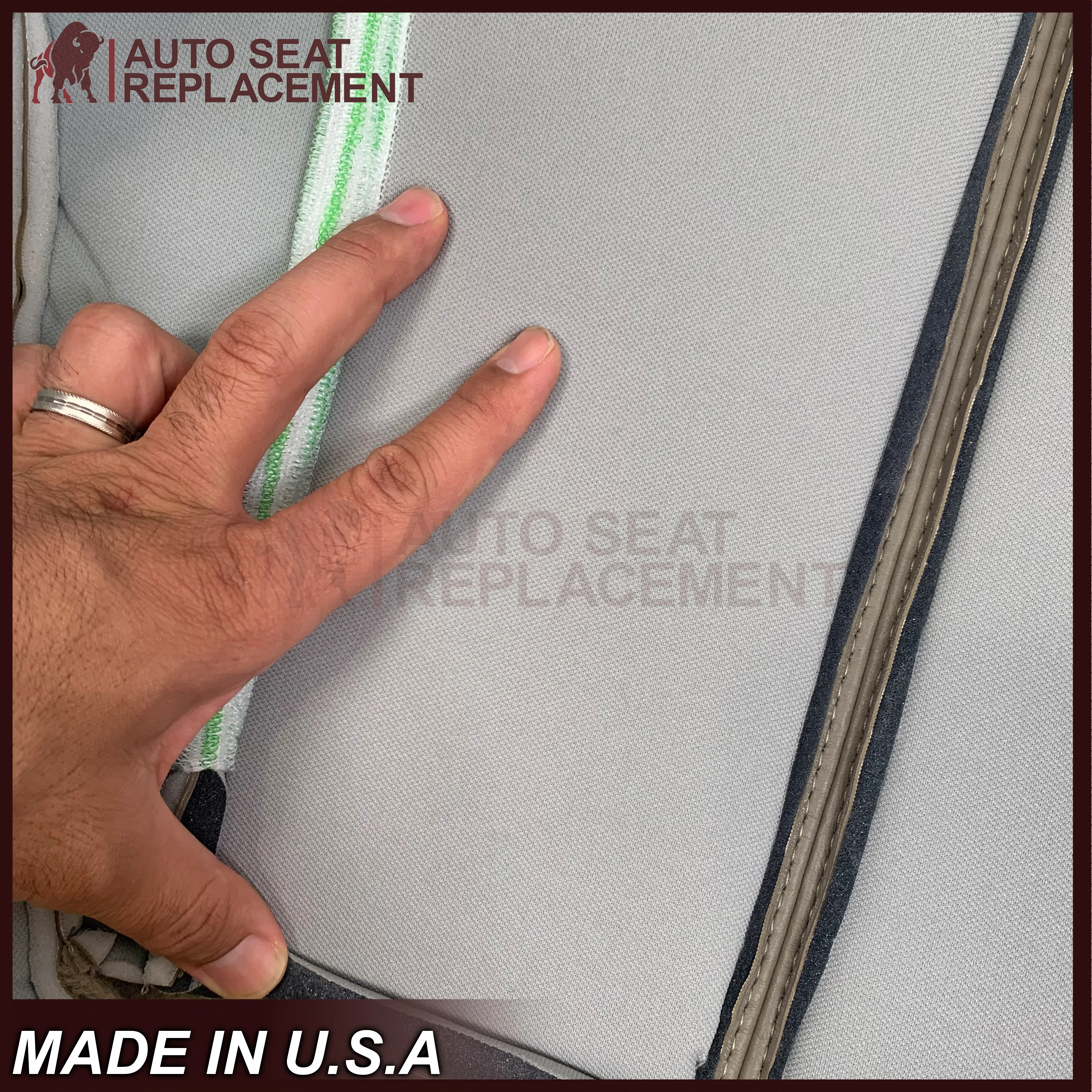 1999-2002 GMC Sierra Seat Cover in Tan: Choose From Variations - Image 33