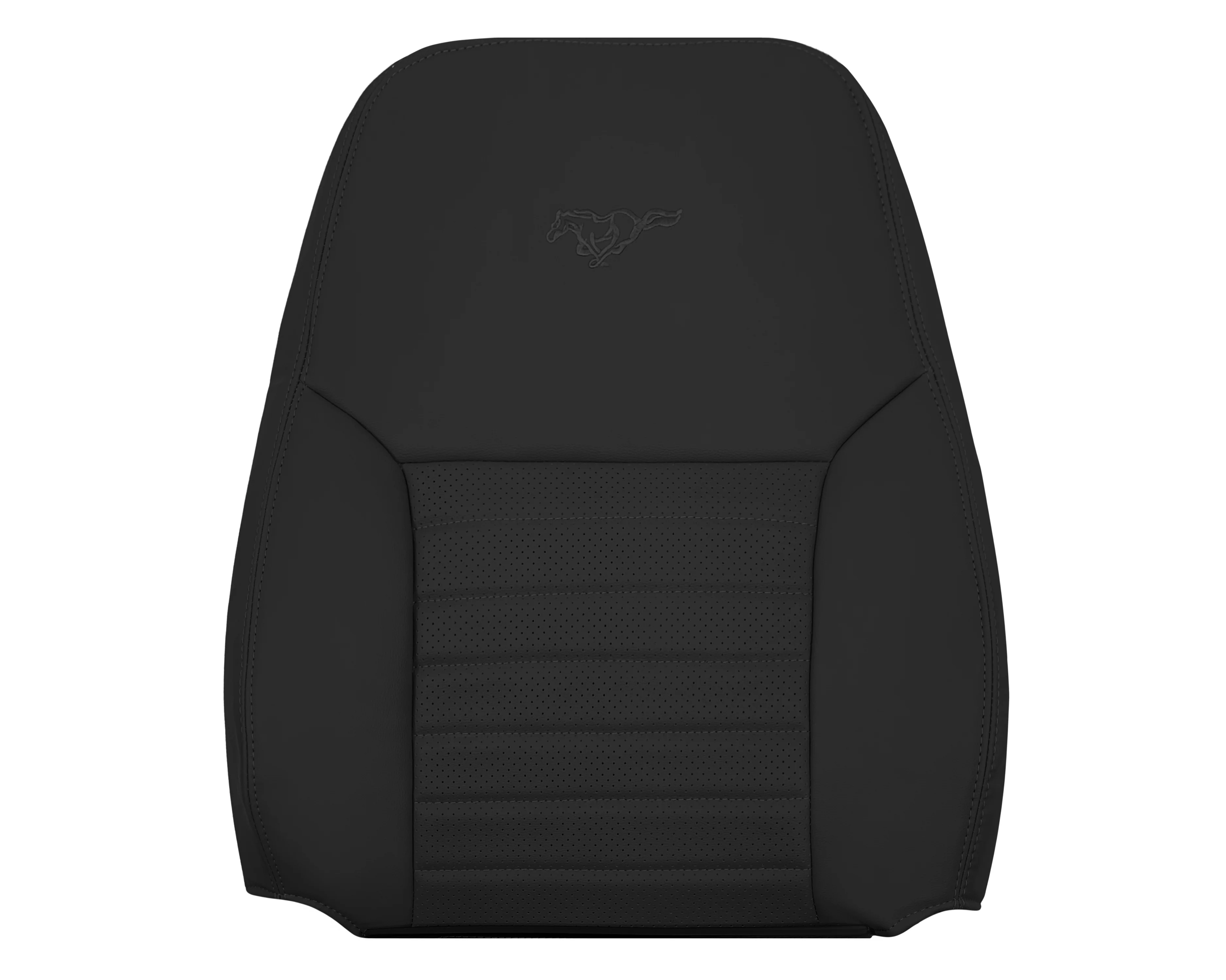 1999-2004 Ford Mustang GT Convertible Replacement Seat Cover in Dark Charcoal Black: Choose From Variation - Image 25