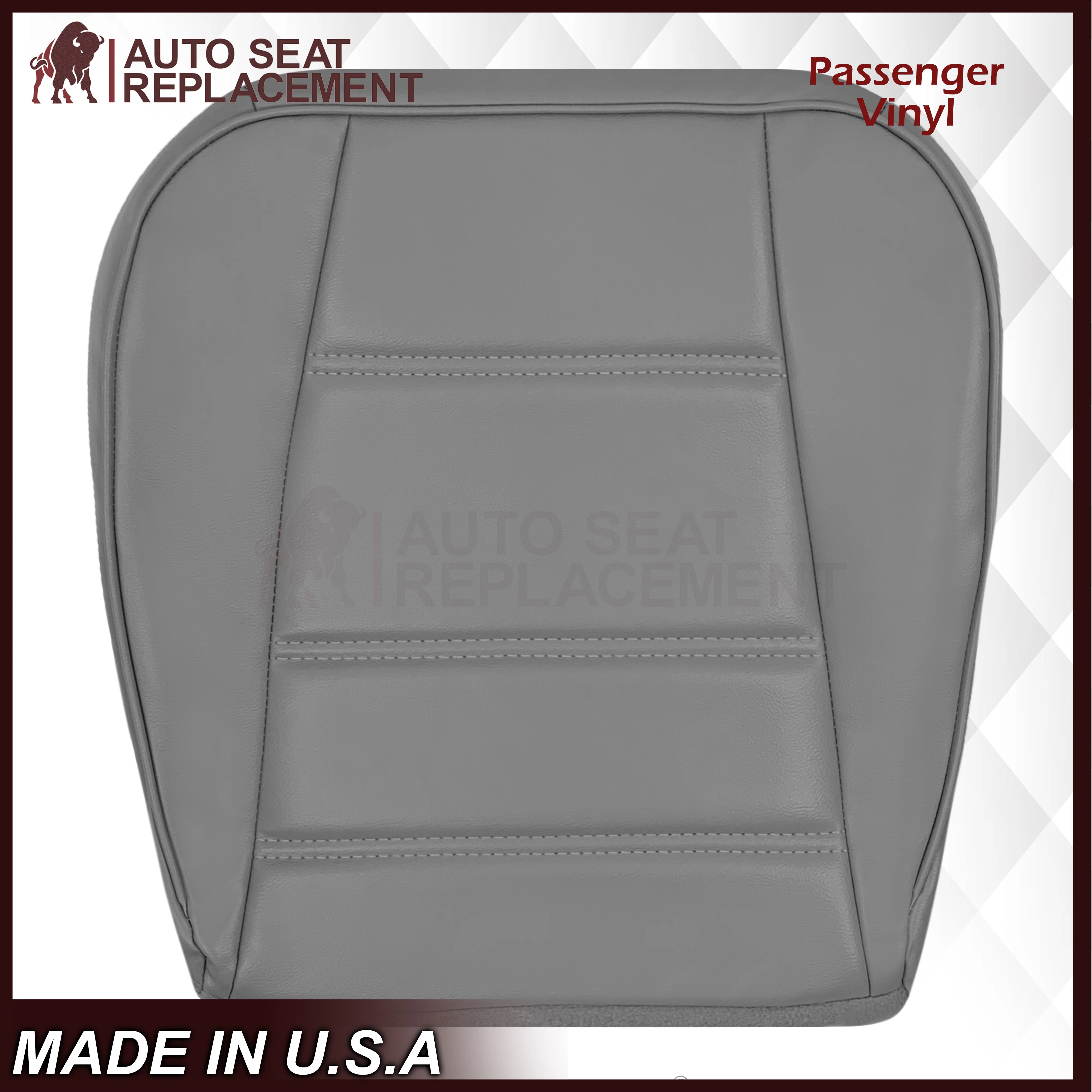 1999-2004 Ford Mustang V6 Replacement Seat Cover In Gray: Choose From Variation - Image 9
