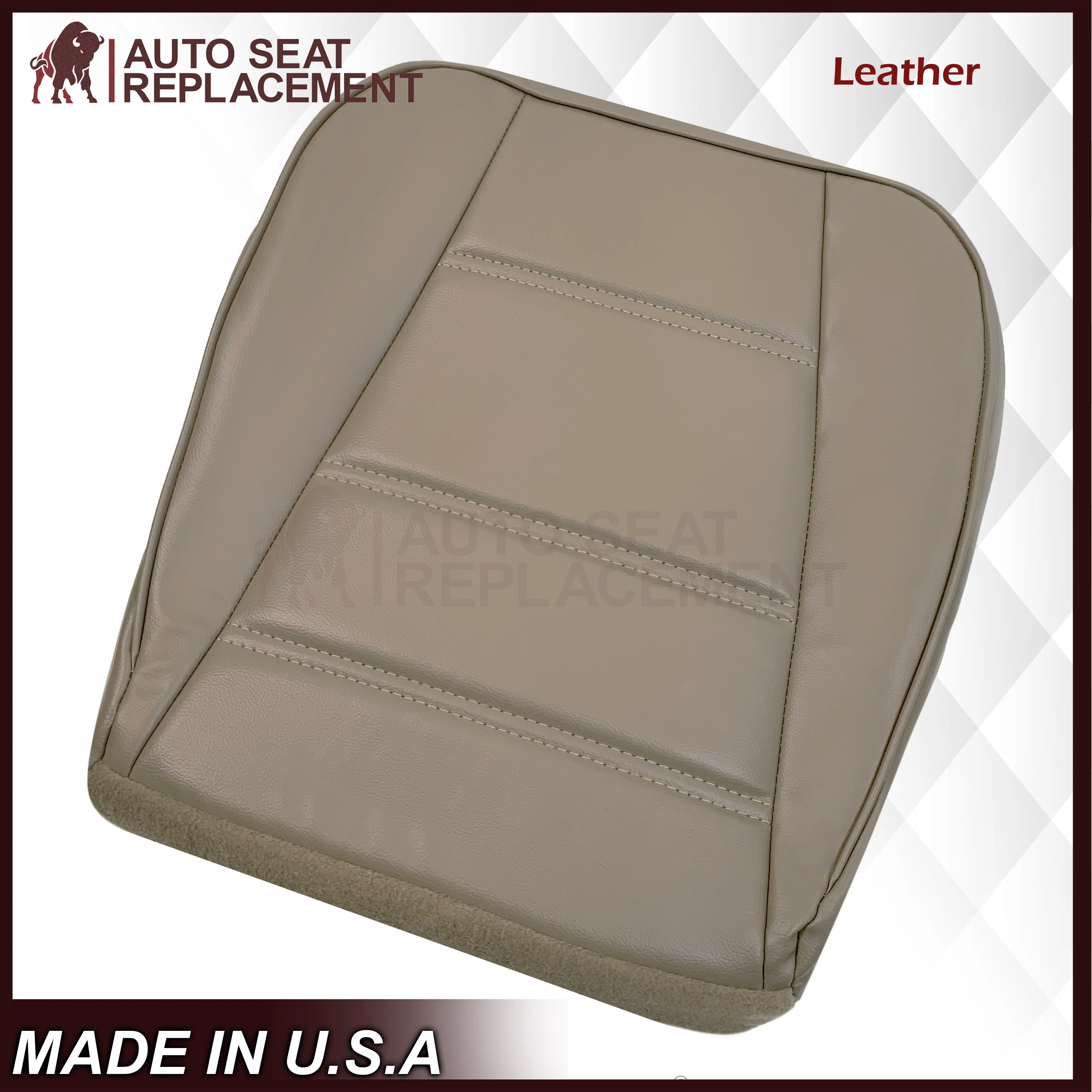 1999-2004 Ford Mustang V6 Replacement Seat Cover In Medium Parchment Tan: Choose From Variation - Image 25
