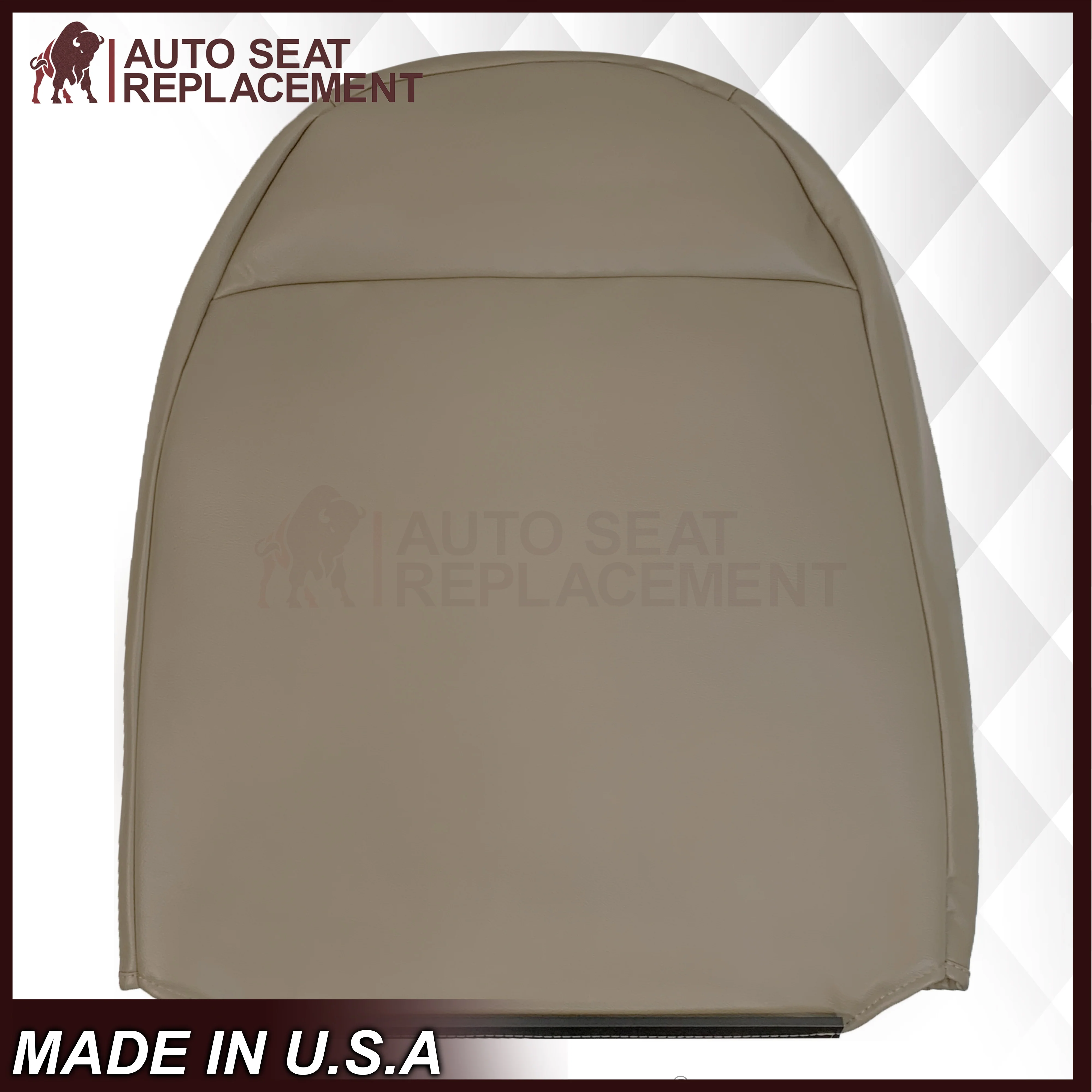 1999-2004 Ford Mustang V6 Replacement Seat Cover In Medium Parchment Tan: Choose From Variation - Image 4
