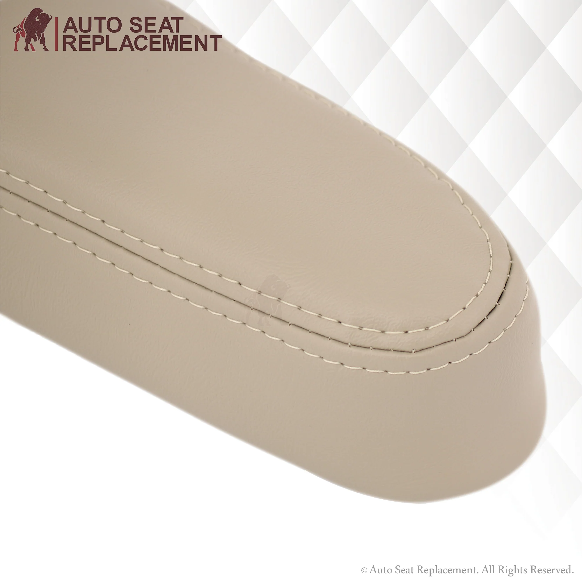 2000 2001 2002 2003 2004 2005 2006 Chevy Tahoe Suburban Driver / Passenger Armrest Seat Cover Tan - Image 6