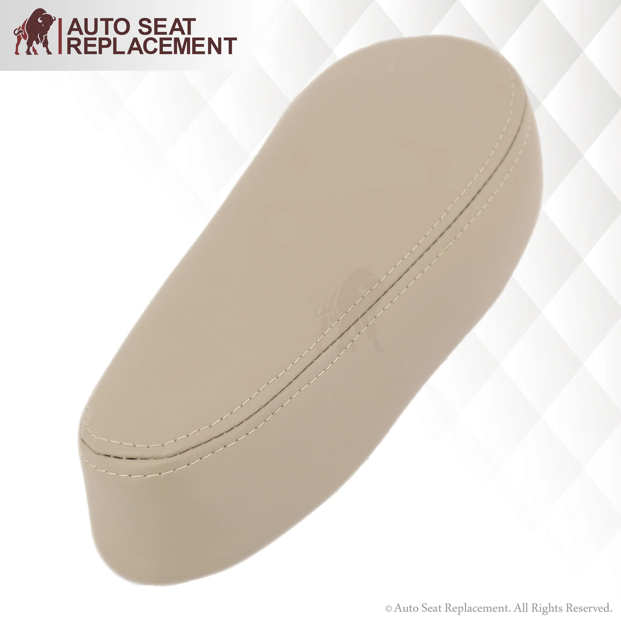 2000 2001 2002 2003 2004 2005 2006 Chevy Tahoe Suburban Driver / Passenger Armrest Seat Cover Tan - Image 7