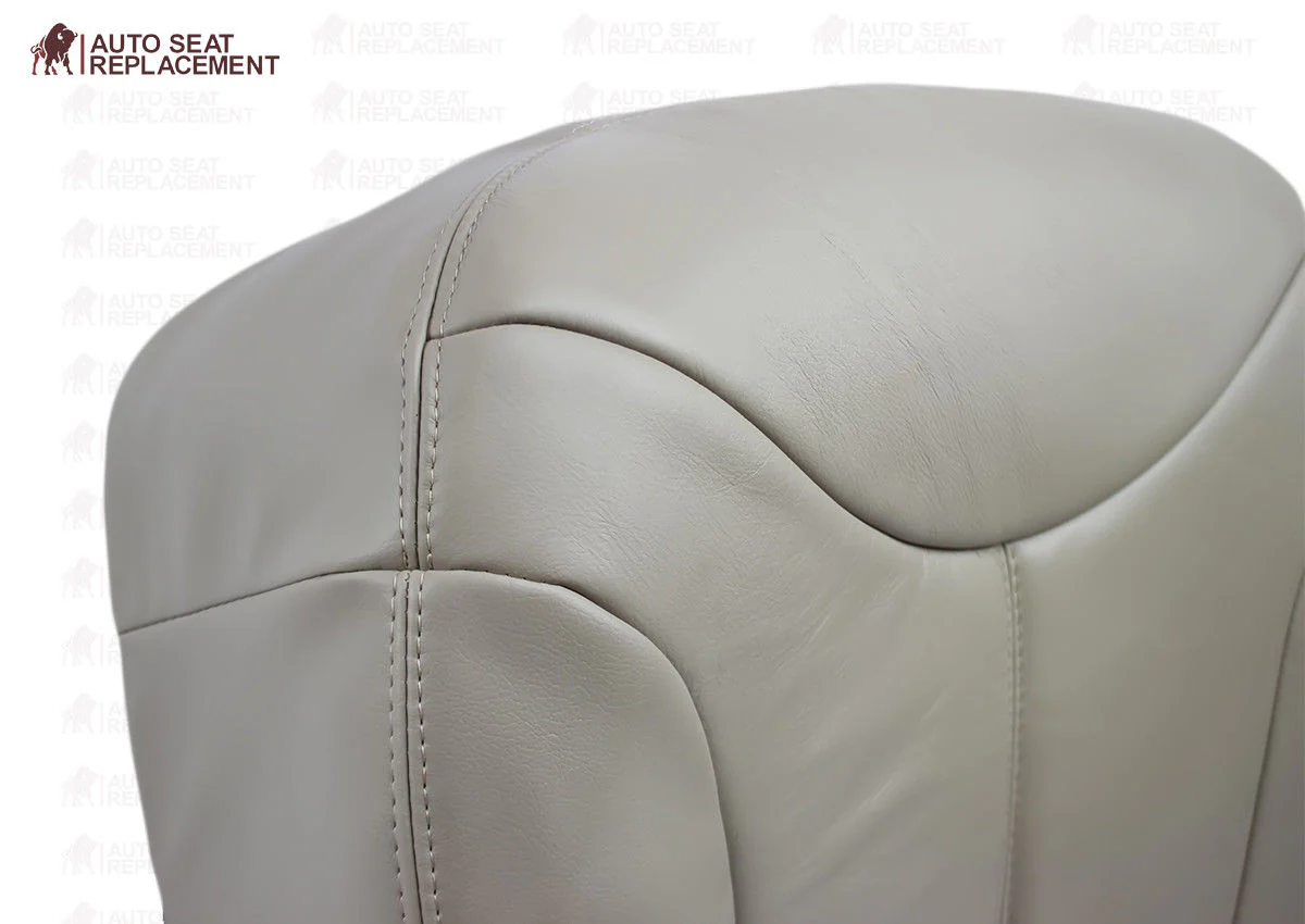 2000 2001 2002 GMC Yukon XL-1500-2500-SLT Driver-Passenger Bottom Seat Cover Tan - Image 3