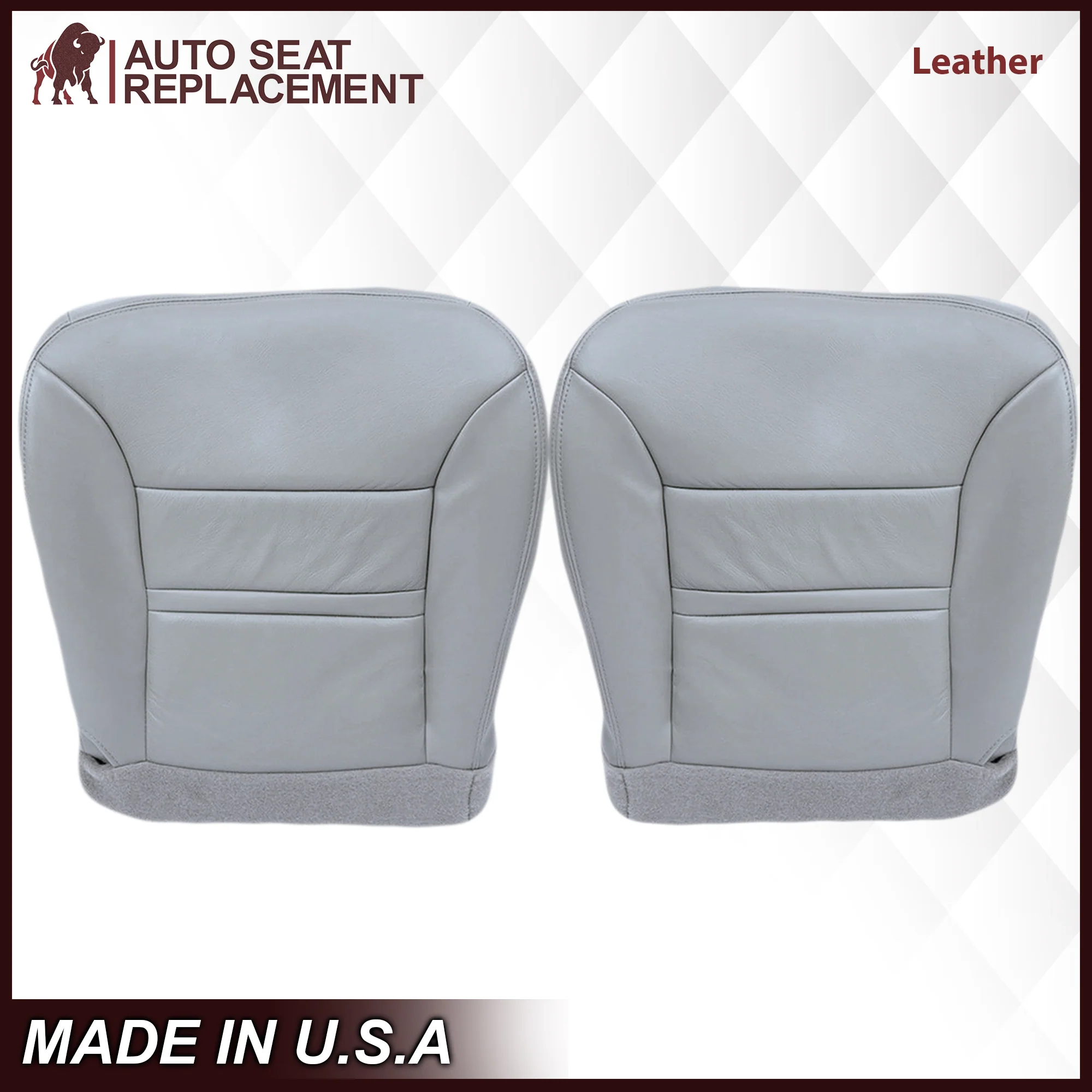 2000-2001 Ford Excursion Seat Cover in Gray: Choose From Variation - Image 16