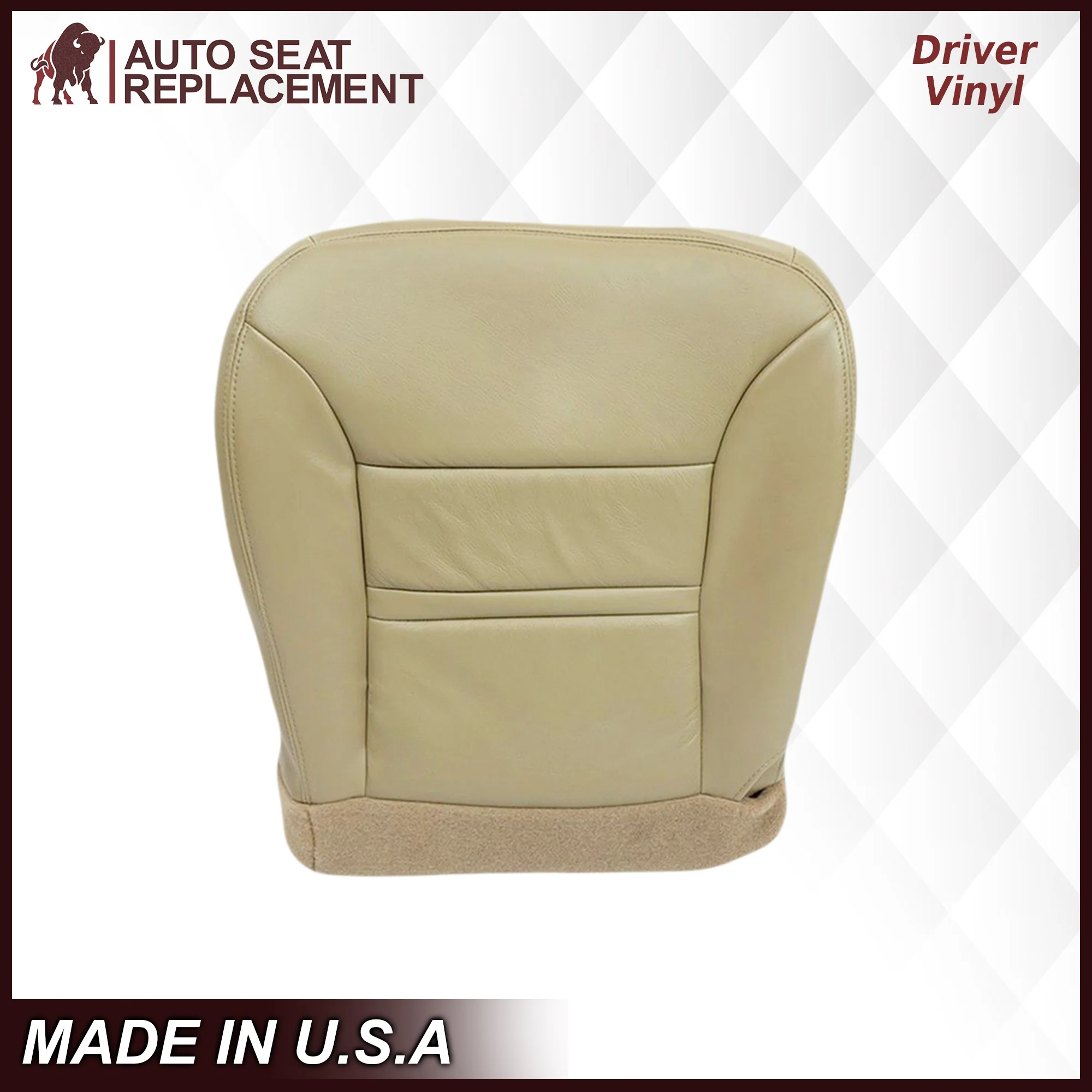 2000-2001 Ford Excursion Seat Cover in Tan: Choose From Variation - Image 11
