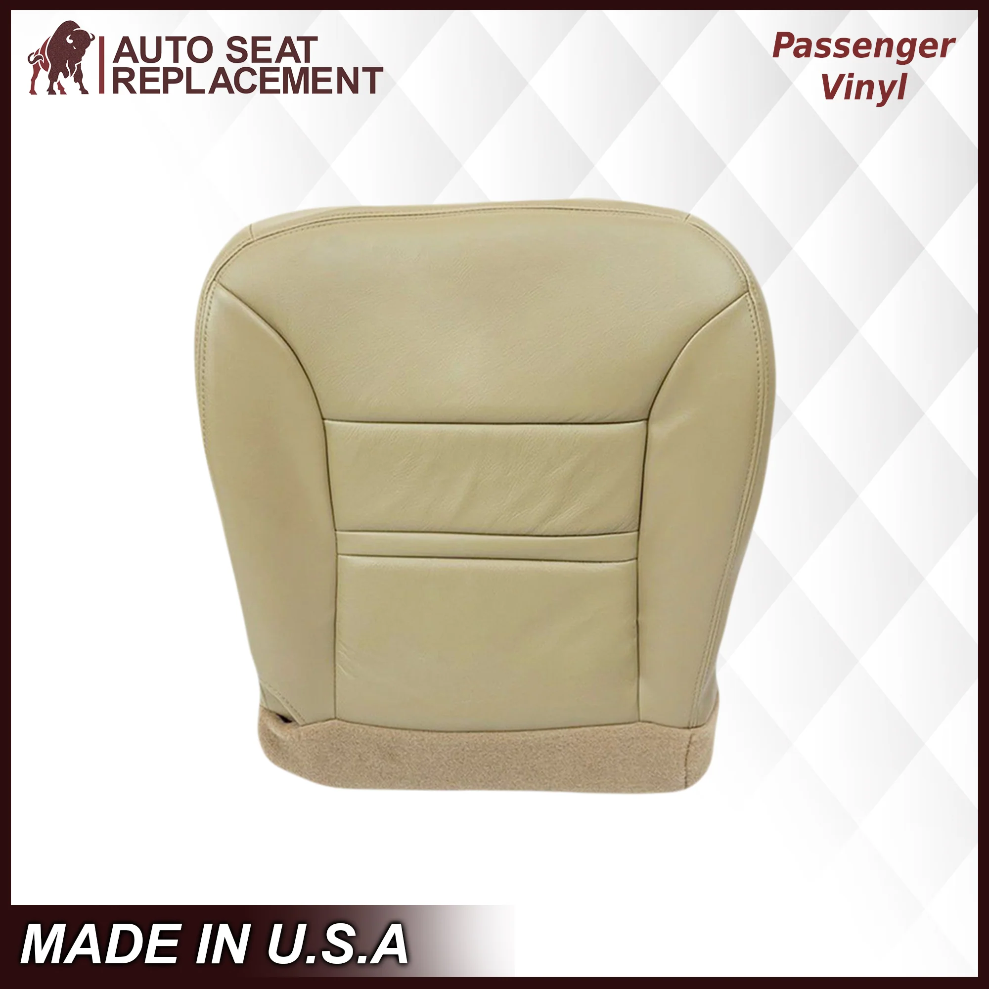 2000-2001 Ford Excursion Seat Cover in Tan: Choose From Variation - Image 17