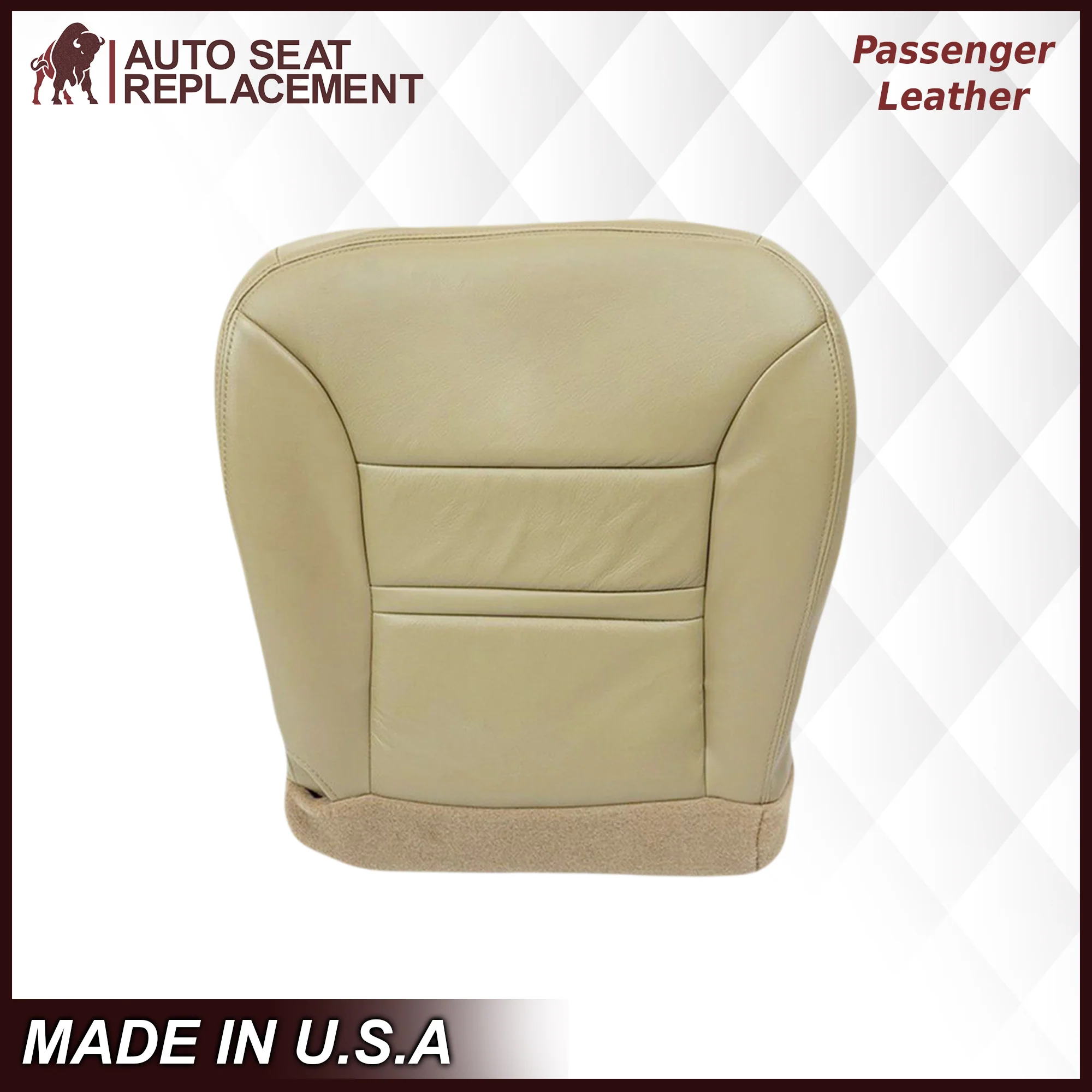 2000-2001 Ford Excursion Seat Cover in Tan: Choose From Variation - Image 18