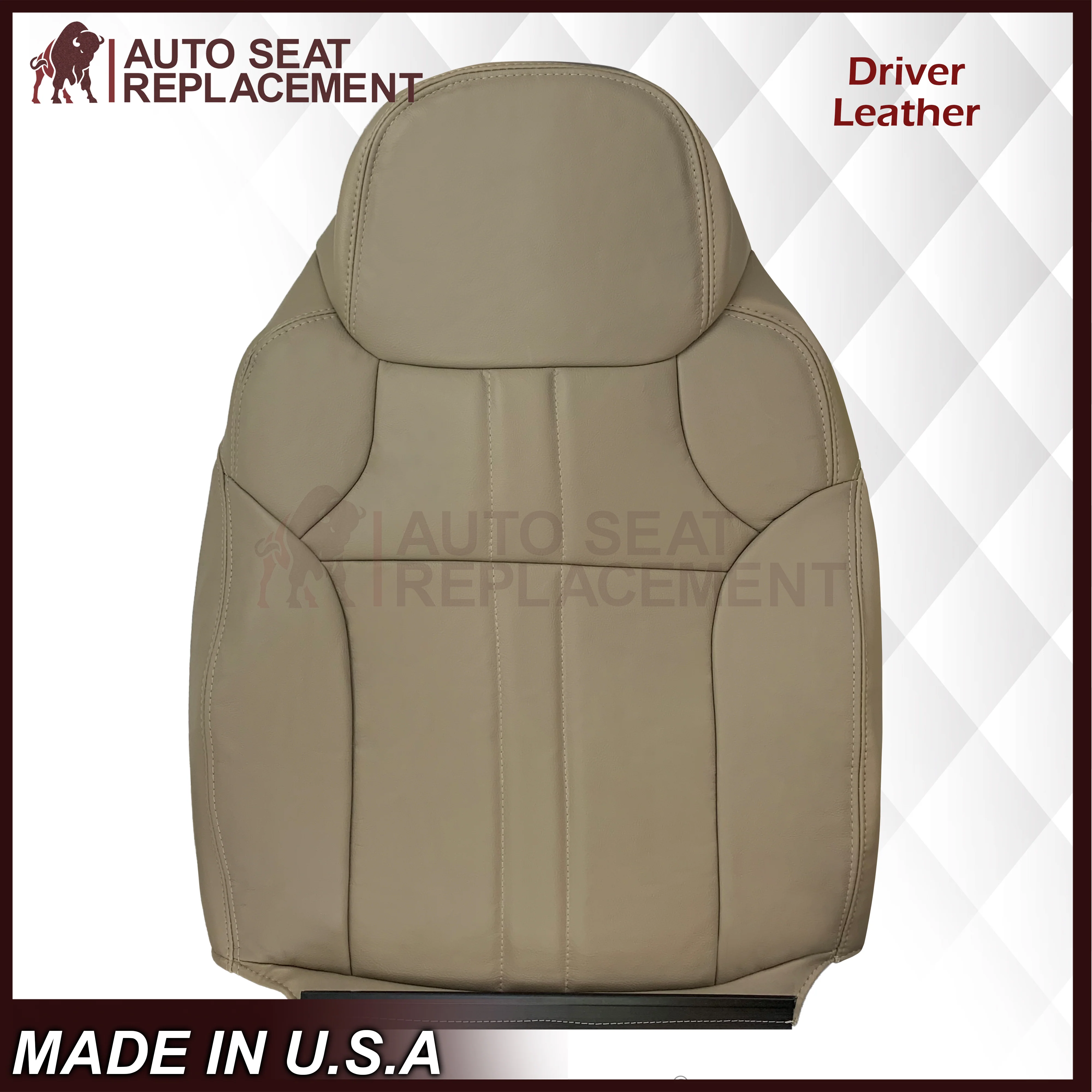 2000-2001 Ford Excursion XLT Seat Cover in Tan: Choose From Variation - Image 22