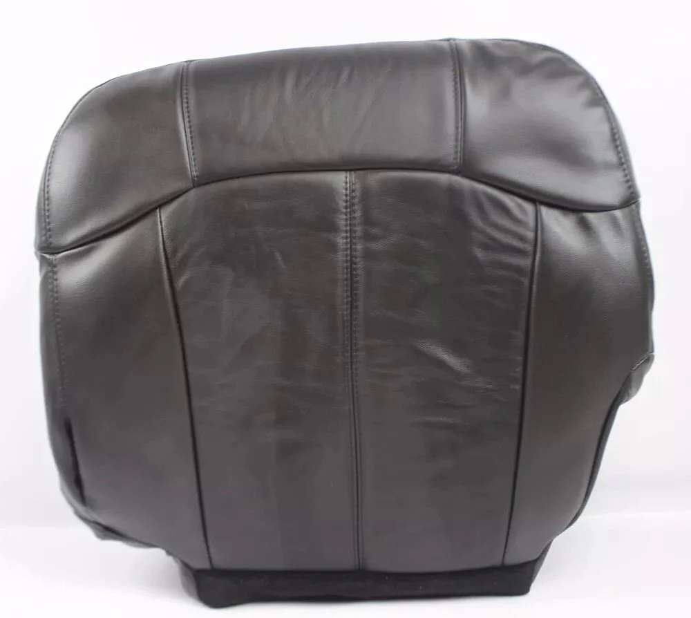 2000-2002 Chevy Silverado Seat Cover in Dark Gray: Choose Leather or Vinyl - Image 3