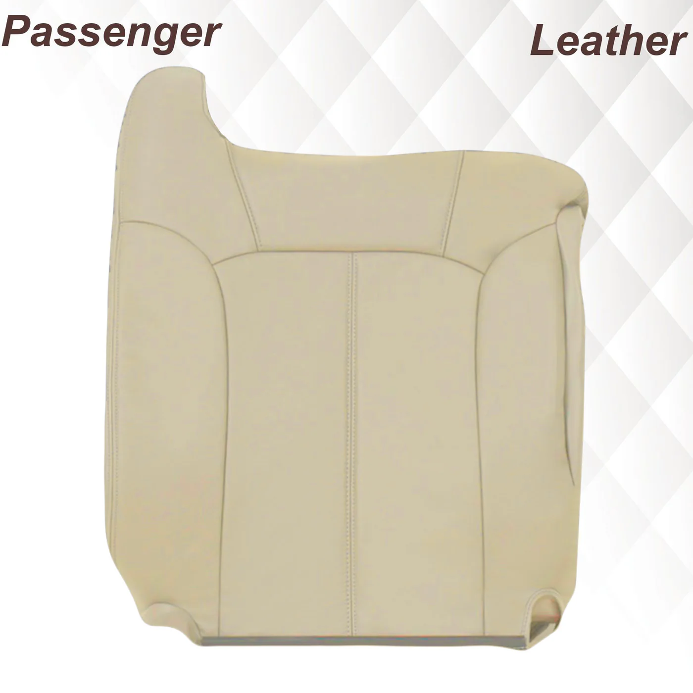 2000-2002 Chevy Tahoe/Suburban Seat Cover in Light Shale Tan: Choose From Variations - Image 15