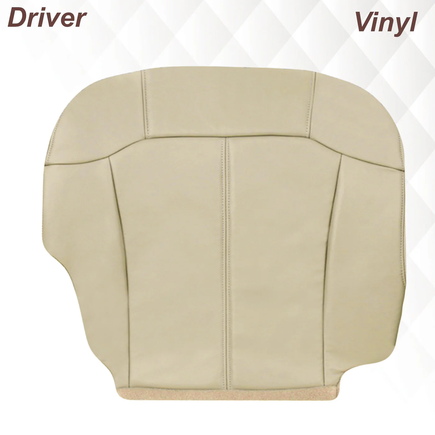 2000-2002 Chevy Tahoe/Suburban Seat Cover in Light Shale Tan: Choose From Variations - Image 25