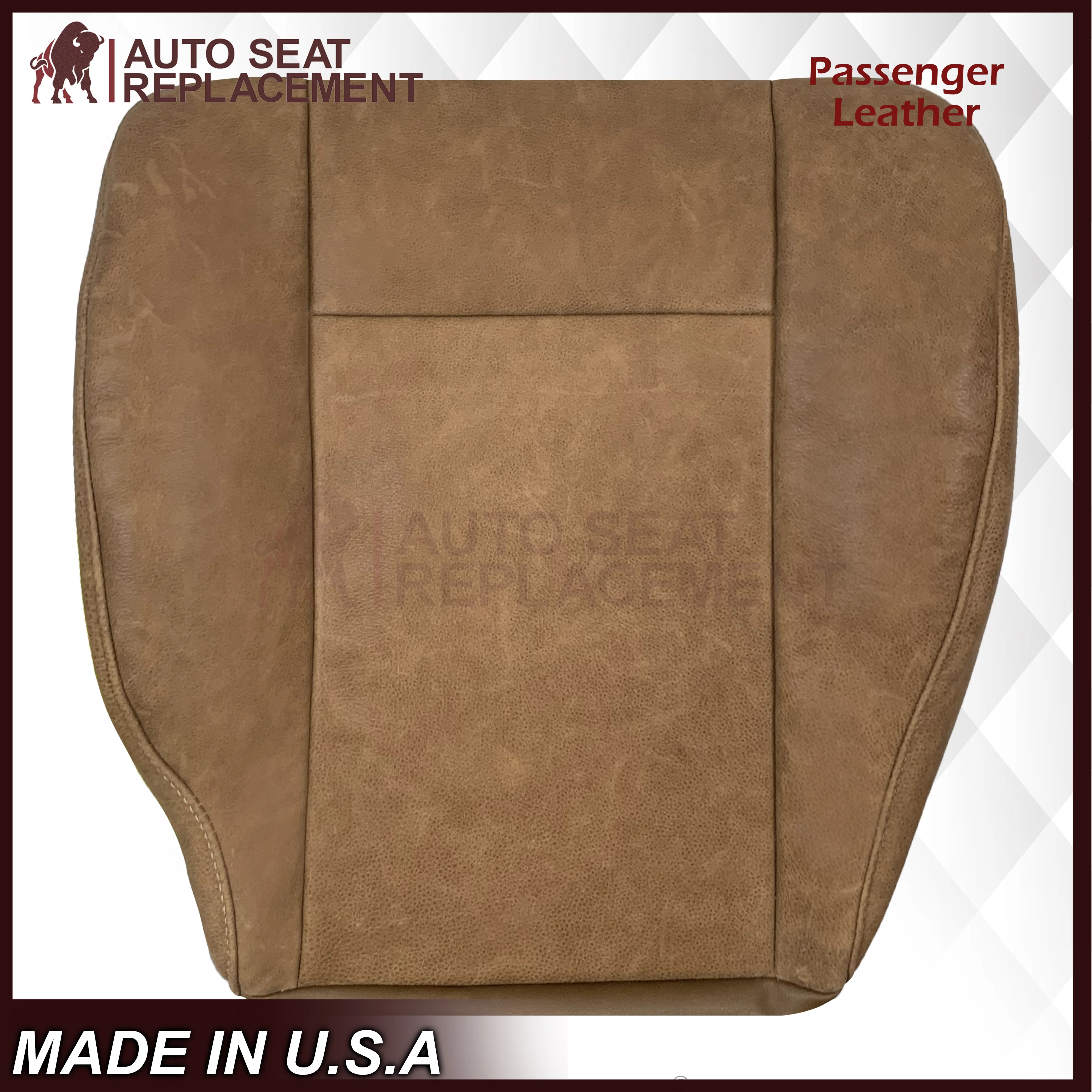 2001 - 2003 Ford F150 King Ranch (FITS EXTENDED CAB ONLY) Cowhide Genuine Leather Seat Covers - Image 12